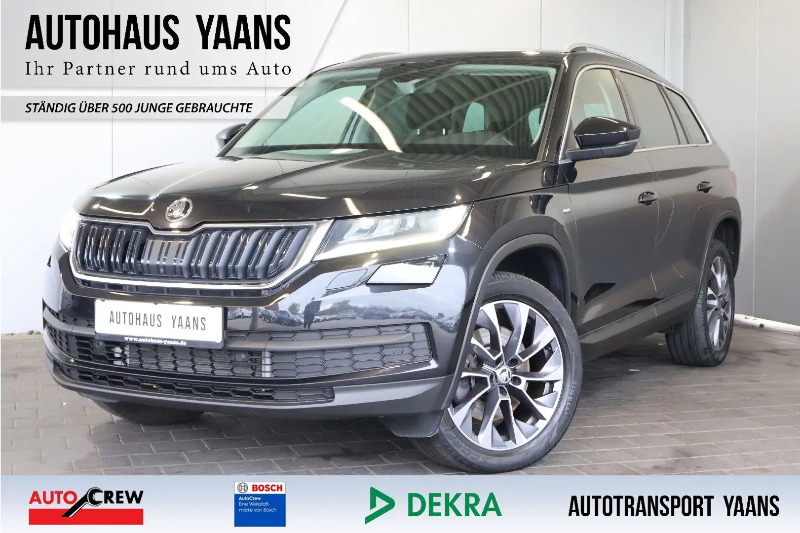 Skoda Kodiaq 2.0 TDI Drive 125 4x4 AID+360°+ACC+AHK Noir - 1