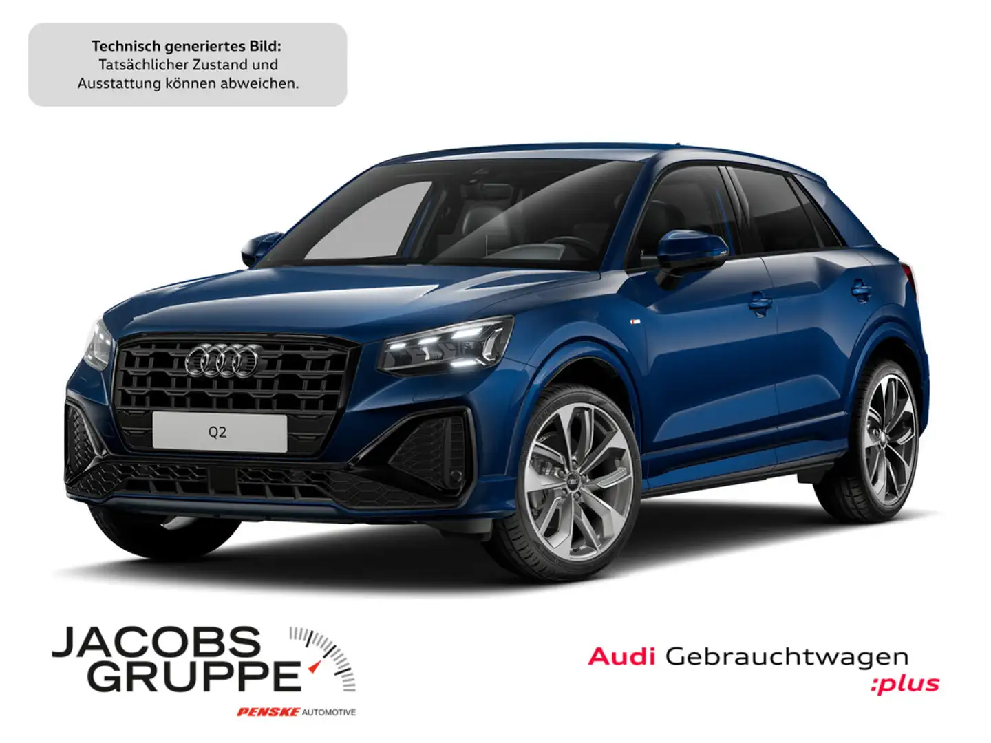 Audi Q2 35 TFSI S line SONOS,Matrix,AHK,PDC Blau - 1