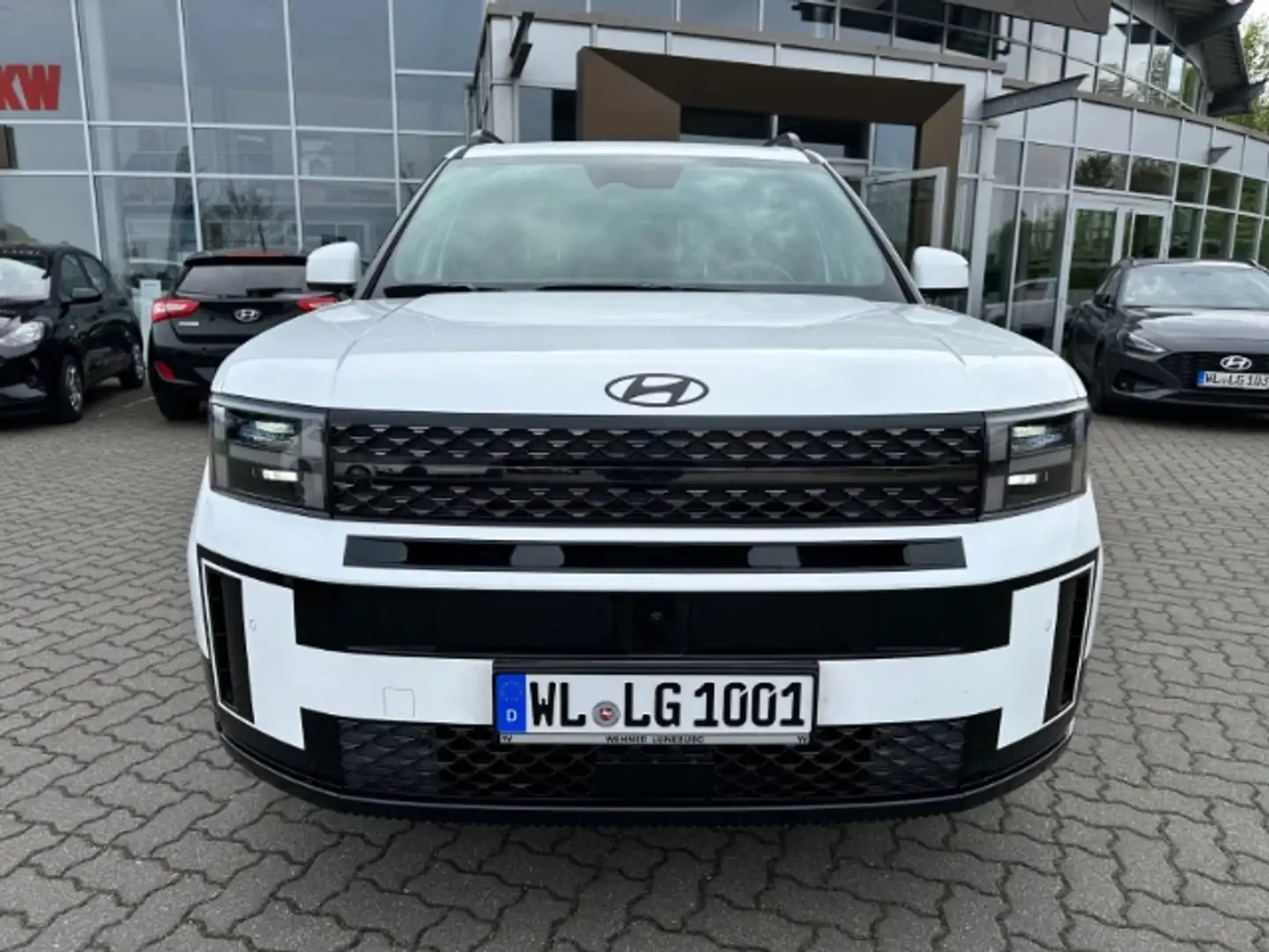 Hyundai SANTA FE 1.6 T-GDI Hybrid 158kW 4WD Blackline A/T EU6e Blanc - 2