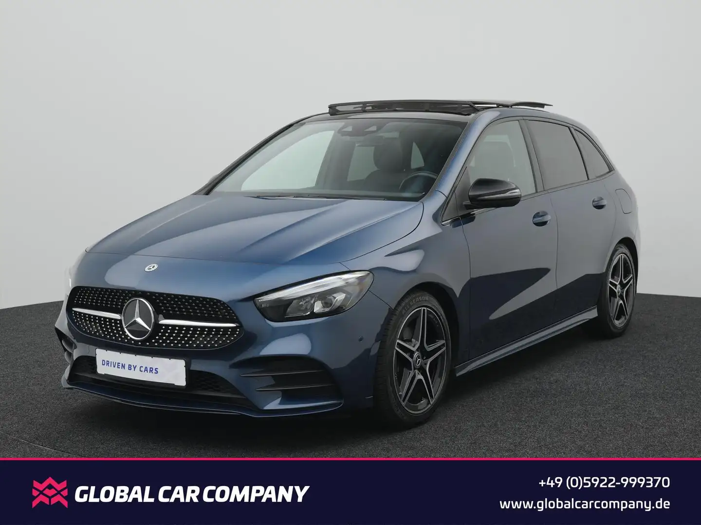 Mercedes-Benz B 200 AMG-Line,LED,MBUX,PANO,AHK,e-AHK,TOTW,LANE Blau - 1