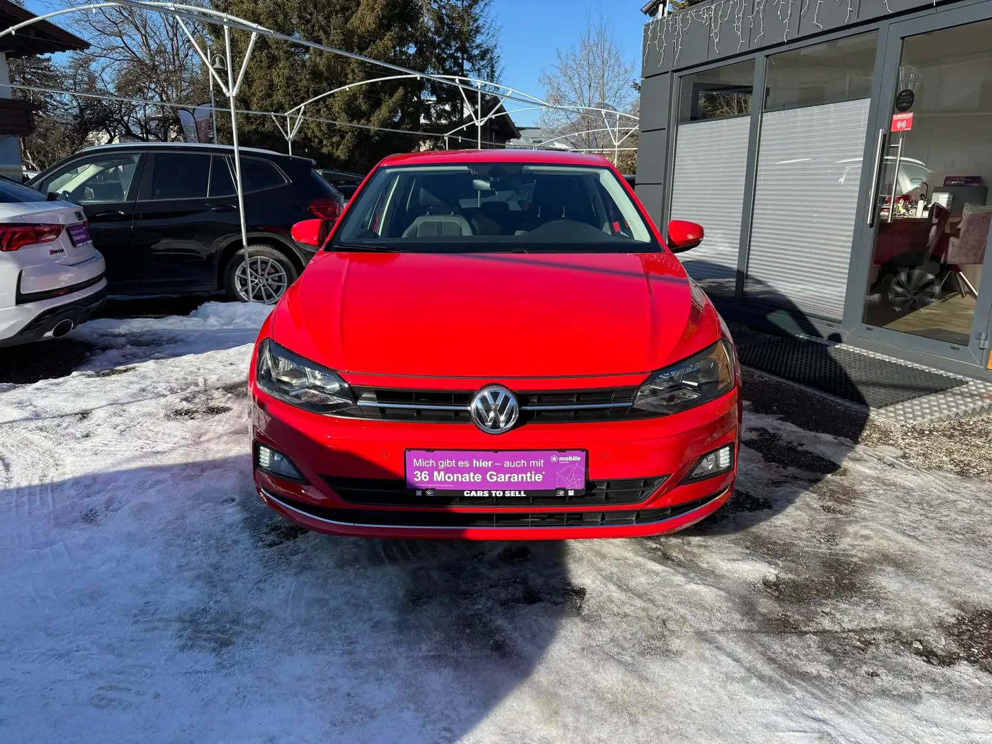 Volkswagen Polo 1,0 Highline TSI Rot - 2
