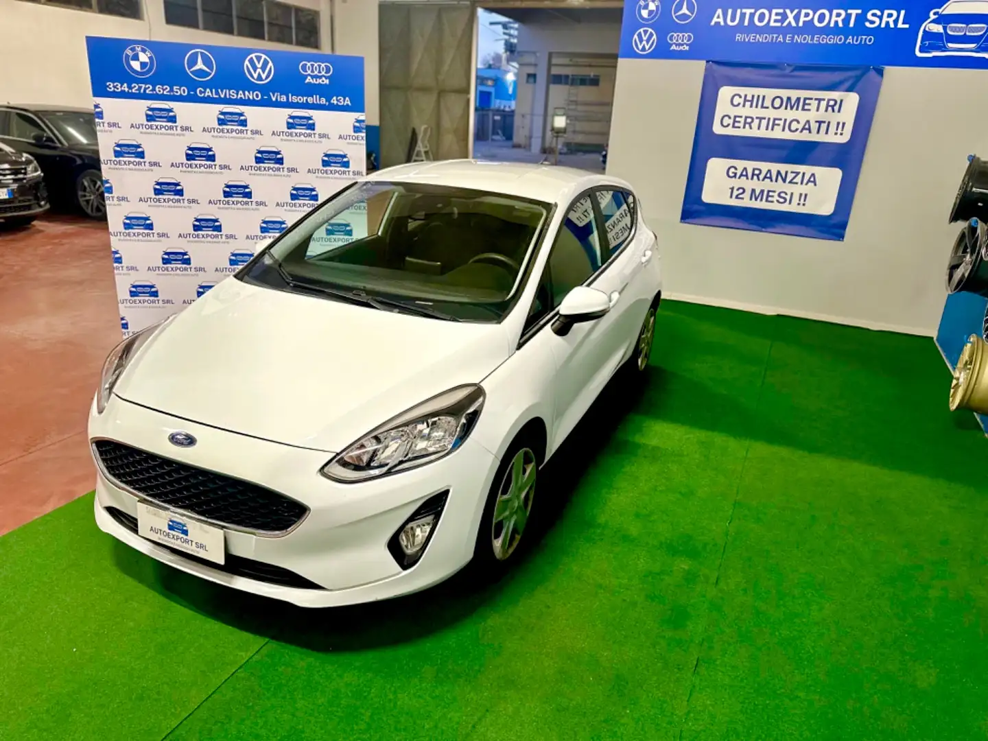 Ford Fiesta Fiesta 5p 1.5 ecoblue Business 85cv my20.75 Bianco - 1