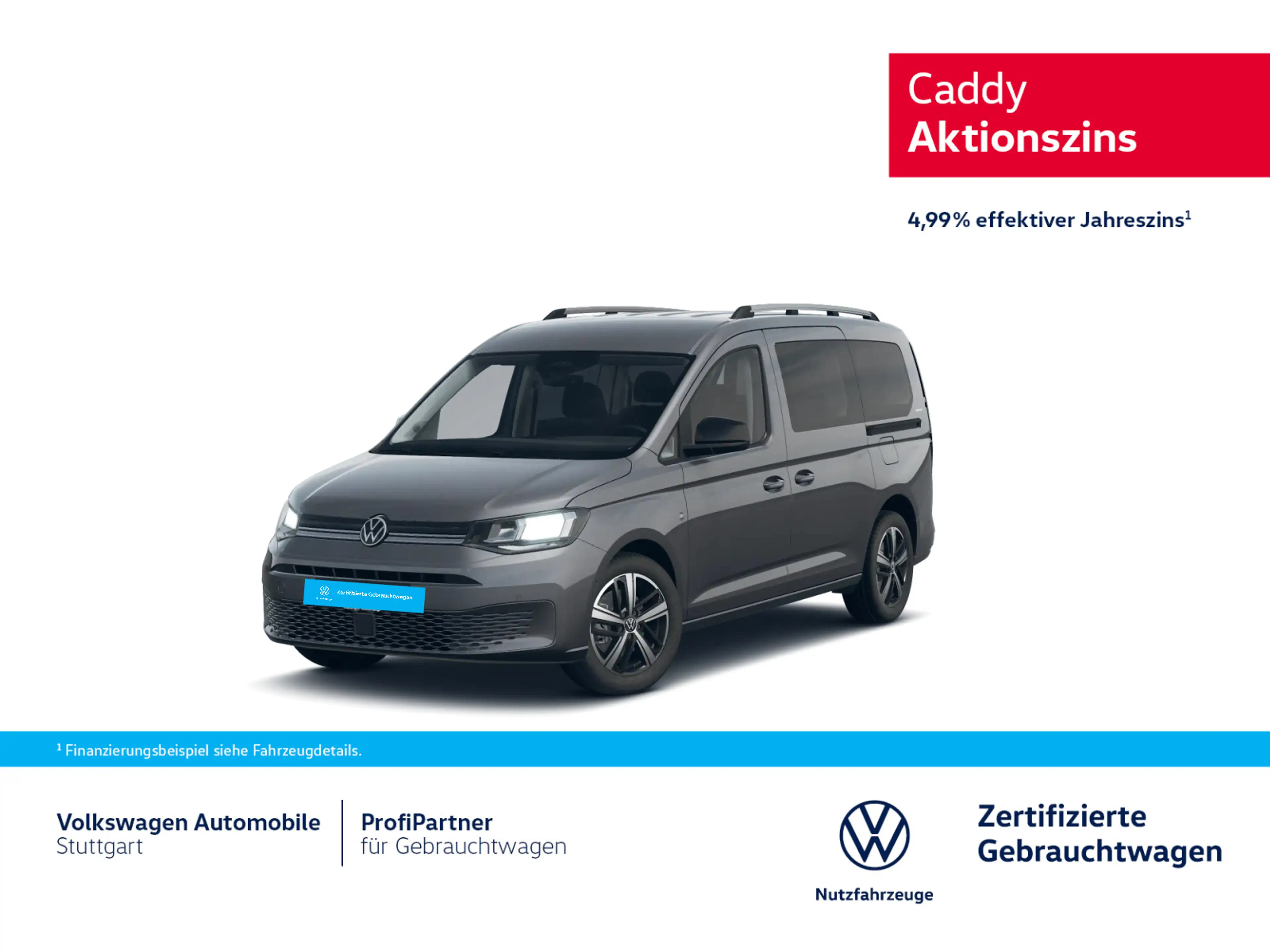 Volkswagen Caddy Life Energy 1.5 TSI Euro 6e AHK Klima