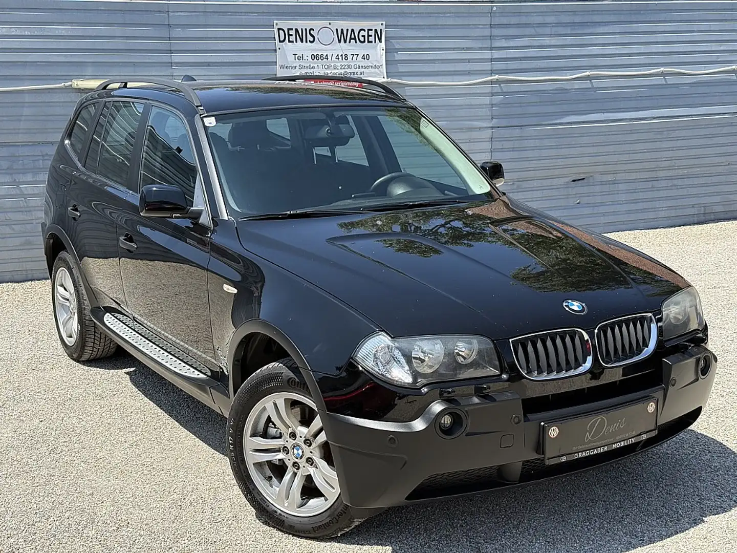BMW X3 2,0d Österreich-Paket Zwart - 1