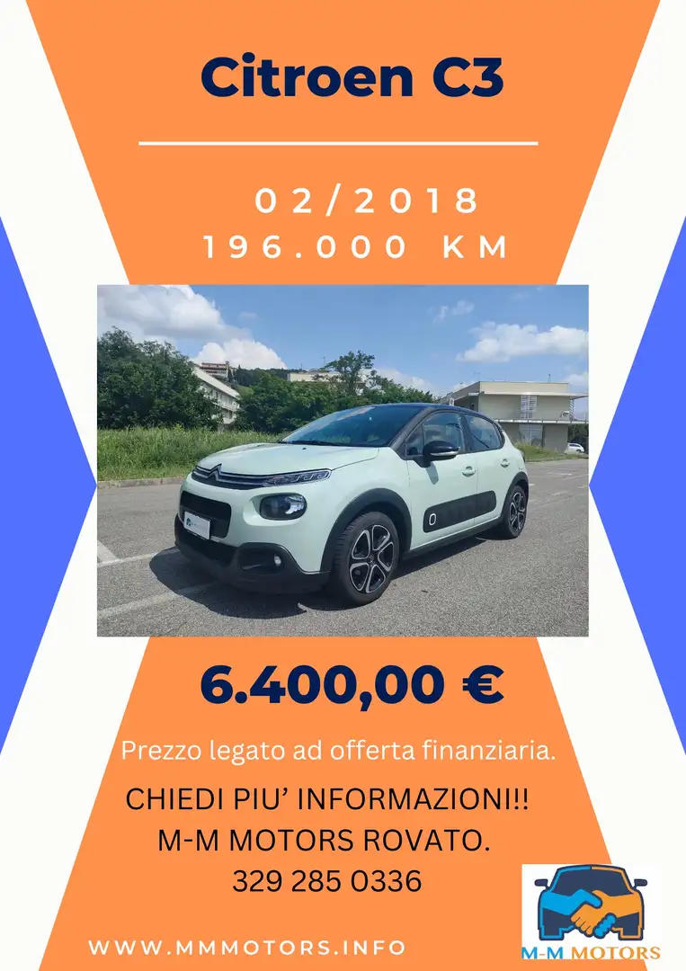 Citroen C3 PureTech 82 GPL Shine ProM-Mo Bleu - 2