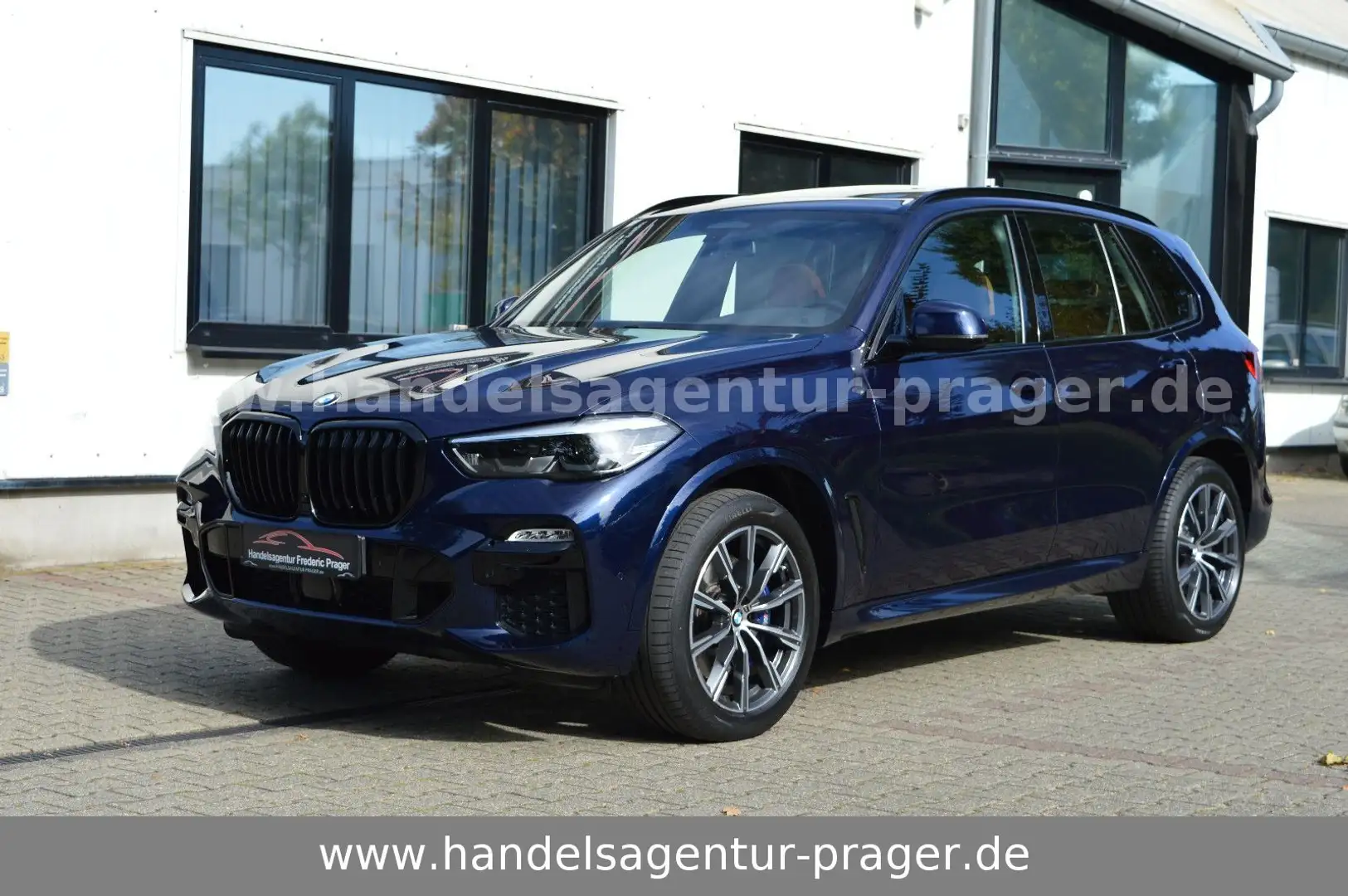 BMW X5 xDrive 30d M Sport Pano HUD AHK ACC H/K Bleu - 1