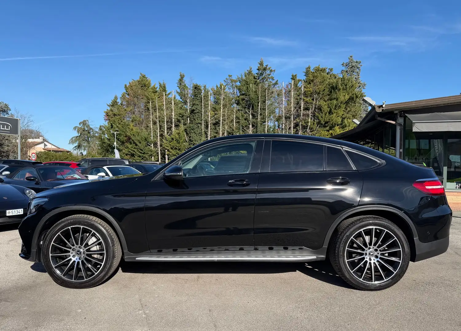 Mercedes-Benz GLC 220 GLC Coupe  d Sport 4matic auto/NAVI/CAMERA/PELLE Nero - 2
