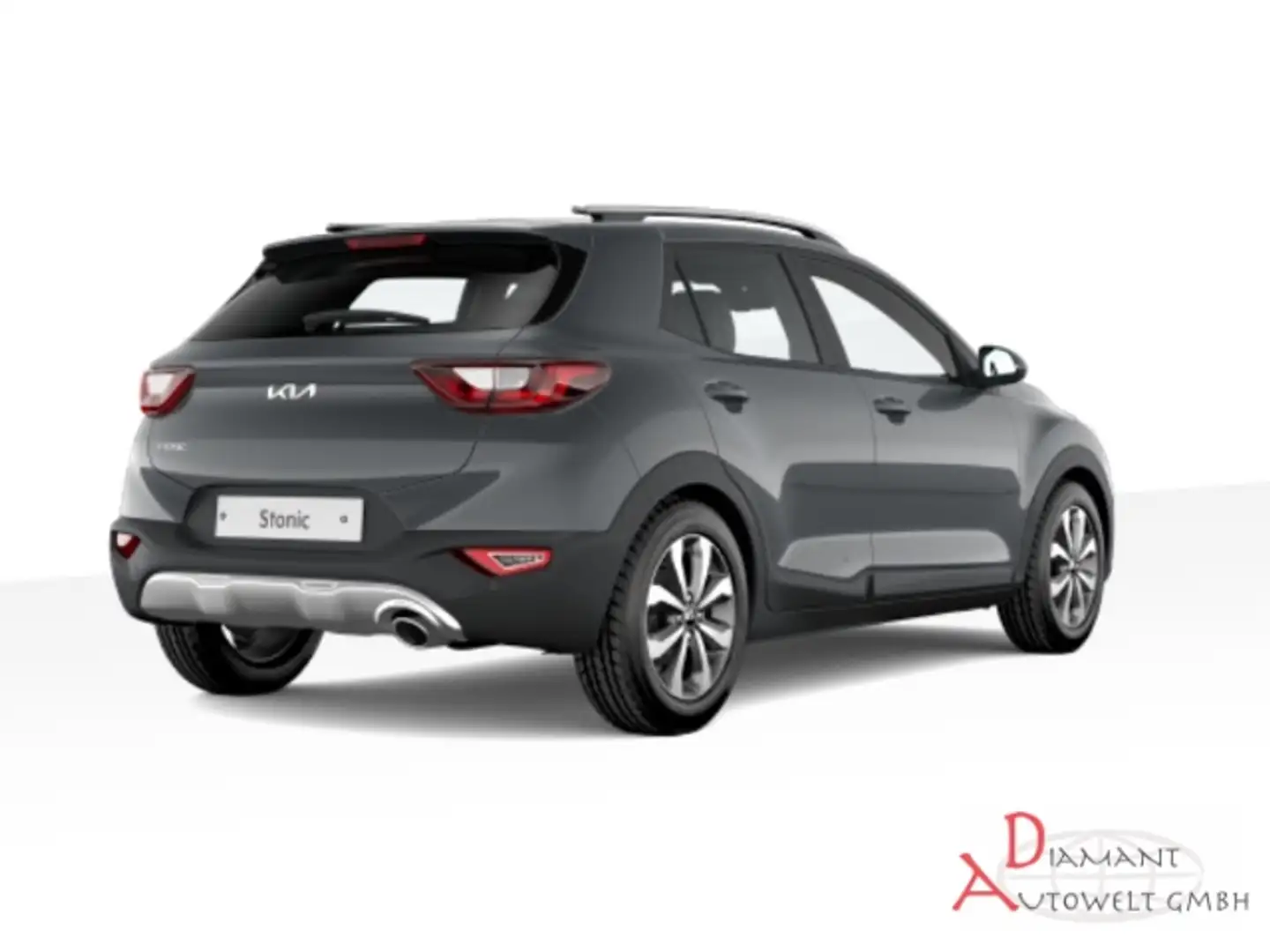 Kia Stonic 1.0T 100 VISION STD mit Rückfahrkamera Grijs - 2