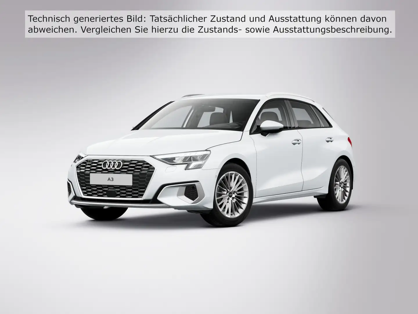 Audi A3 Advanced 30 TDI 85(116) kW(PS) Scha Weiß - 2