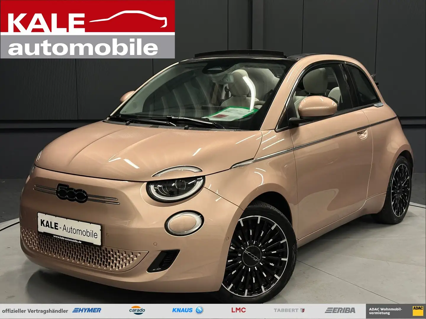 Fiat 500e Cabrio La Prima *Winter-Pak*KAMERA*LED*CarPllay* Gold - 1