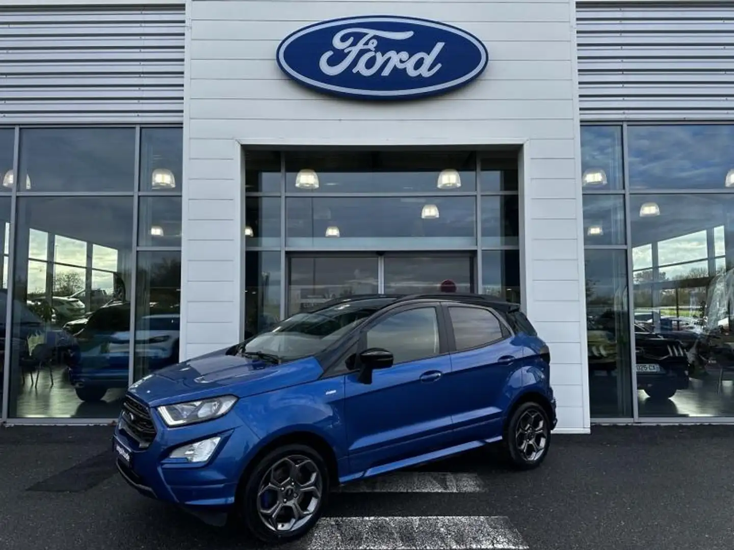 Ford EcoSport 1.0 EcoBoost 125ch ST-Line Euro6.2 Bleu - 1