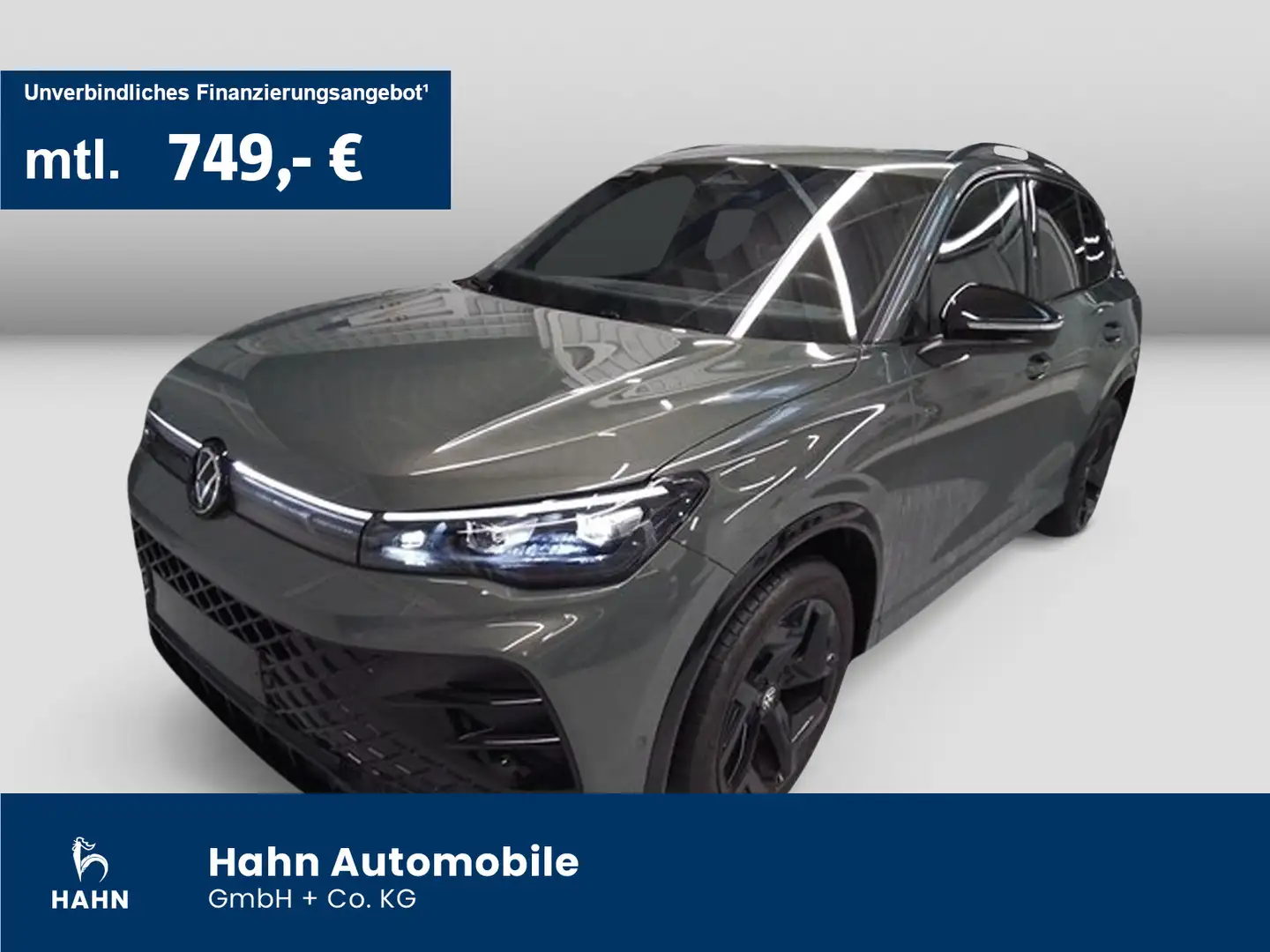 Volkswagen Tiguan 2.0 TDI DSG R-Line Black Style AHK LED Grün - 1