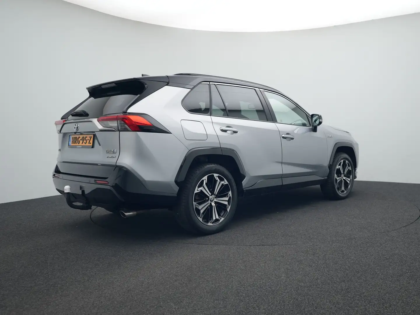 Toyota RAV 4 2.5 Plug-in Hybrid AWD Bi-Tone Plus 1500kg trekgew Gris - 2
