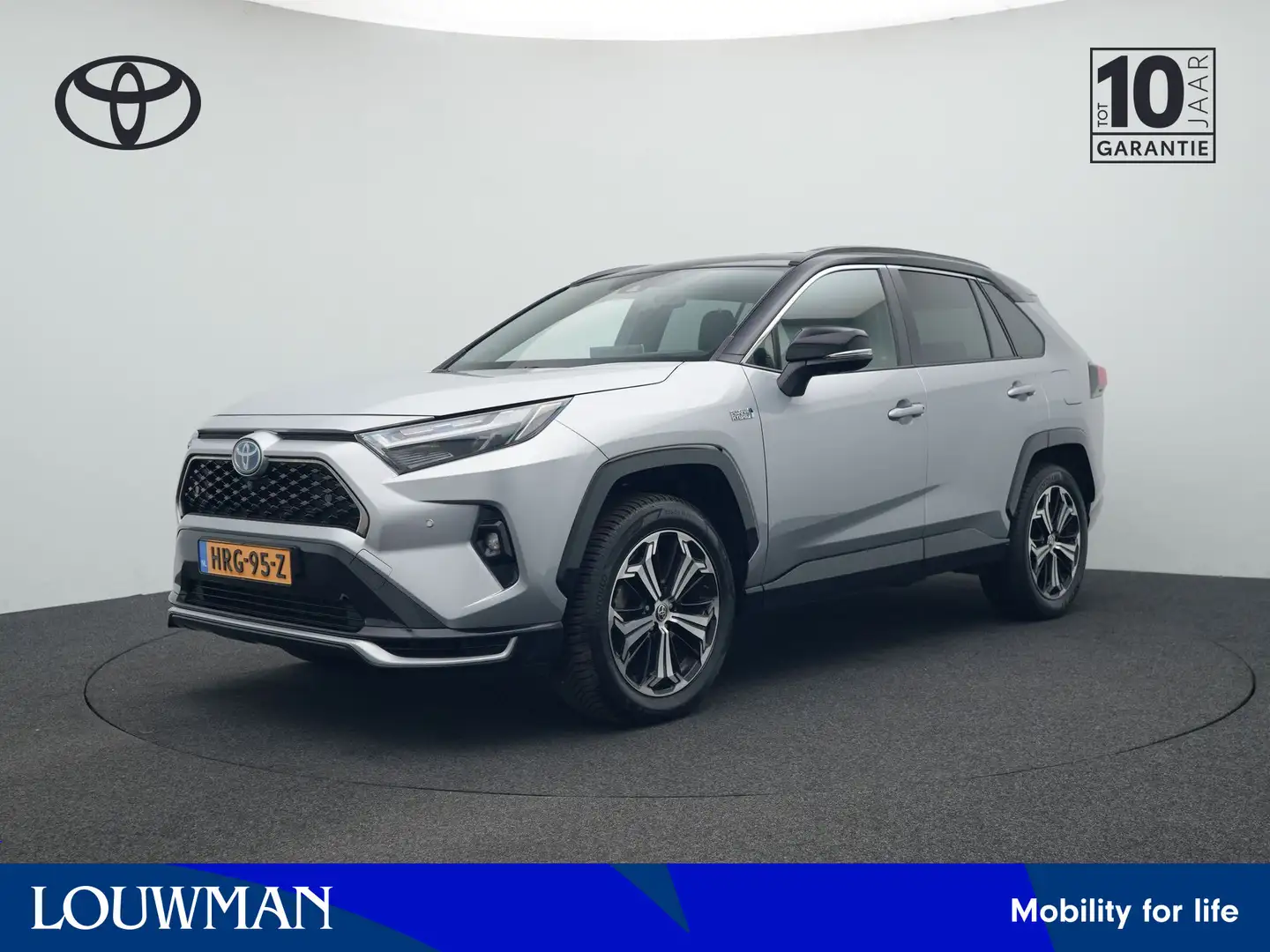 Toyota RAV 4 2.5 Plug-in Hybrid AWD Bi-Tone Plus 1500kg trekgew Gris - 1