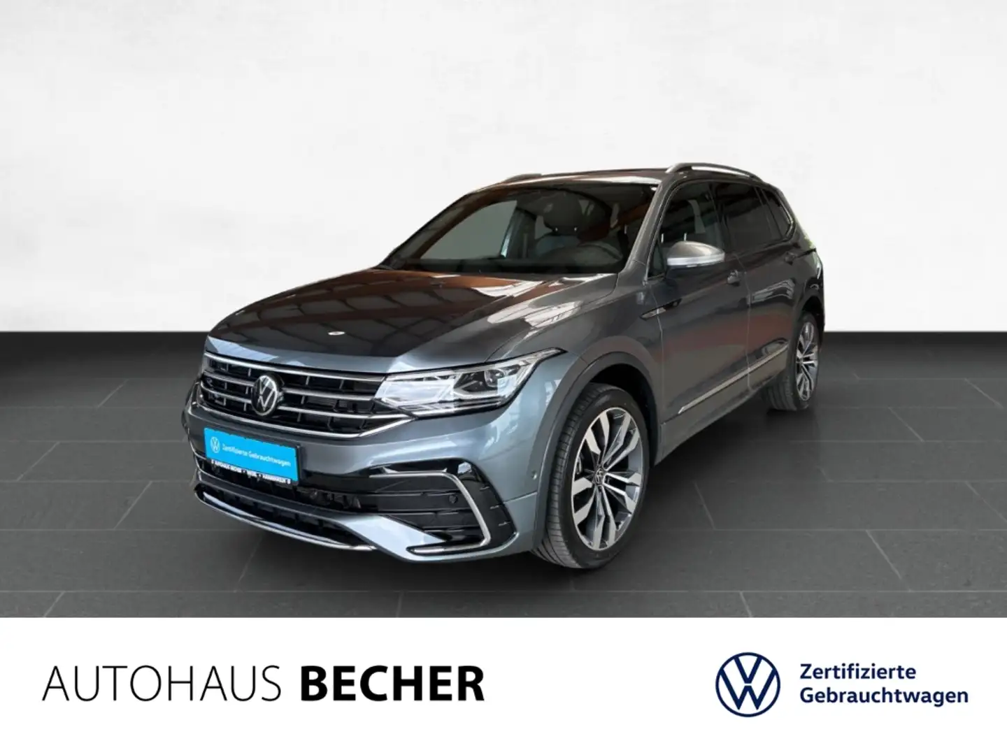 Volkswagen Tiguan Allspace 2.0 TDI DSG 4Motion R-Line /AHK Grau - 1