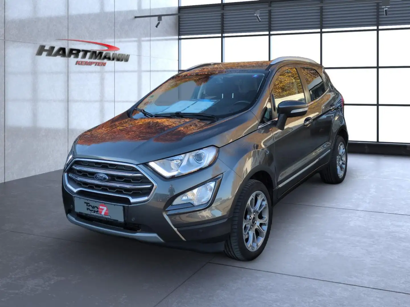 Ford EcoSport Titanium Bluetooth Navi Klima el. Fenster Gris - 2
