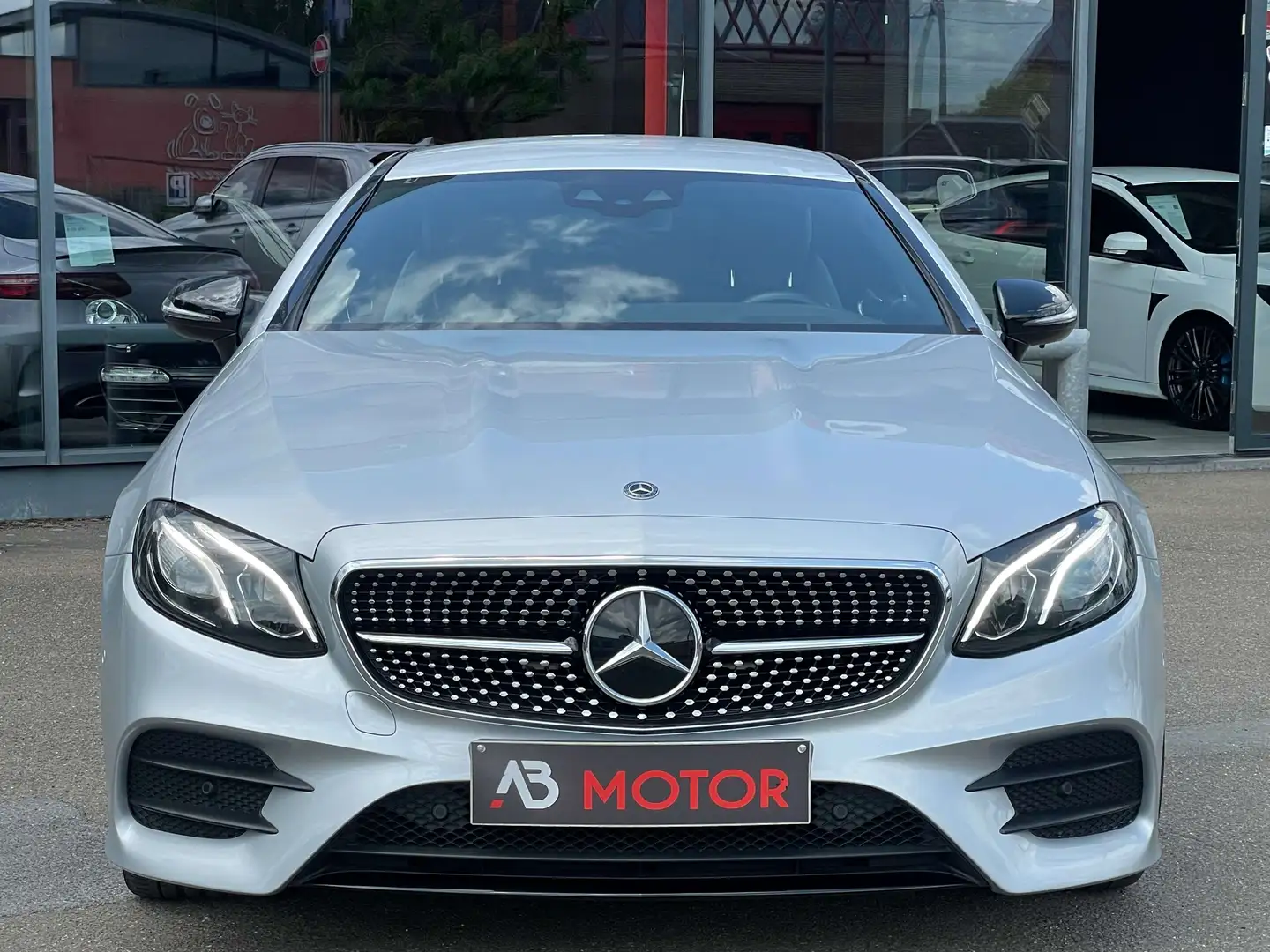 Mercedes-Benz E 220 Coupe d 4-Matic 143KW HEAD-UP LED CAMERA BURMESTER Argent - 2