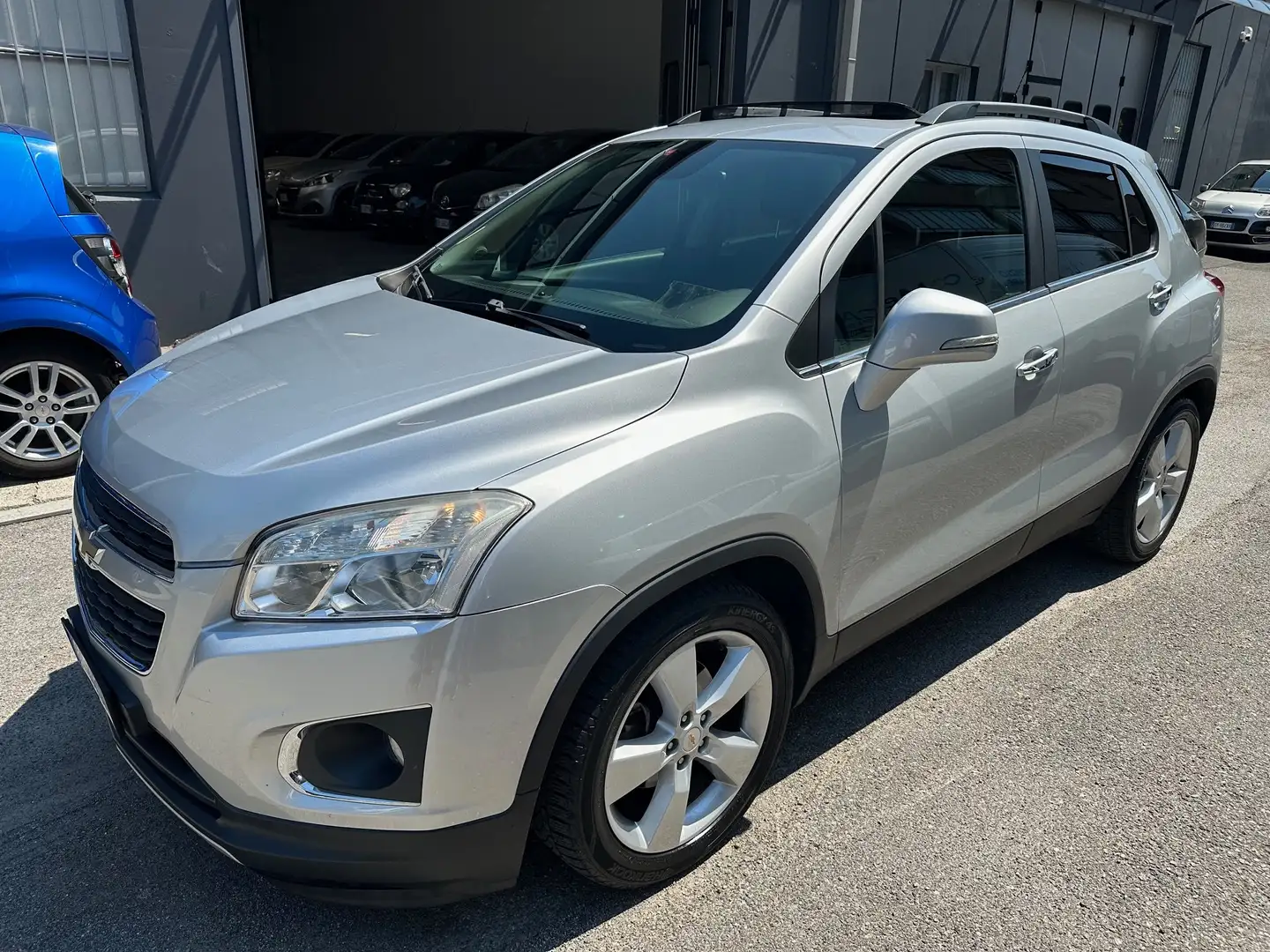 Chevrolet Trax Trax 1.7 LT fwd 130cv auto*FULL*TETTO*PELLE Argento - 1