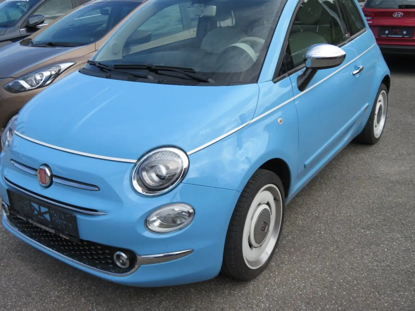 Fiat 500C Spiaggina '58 Blau - 2