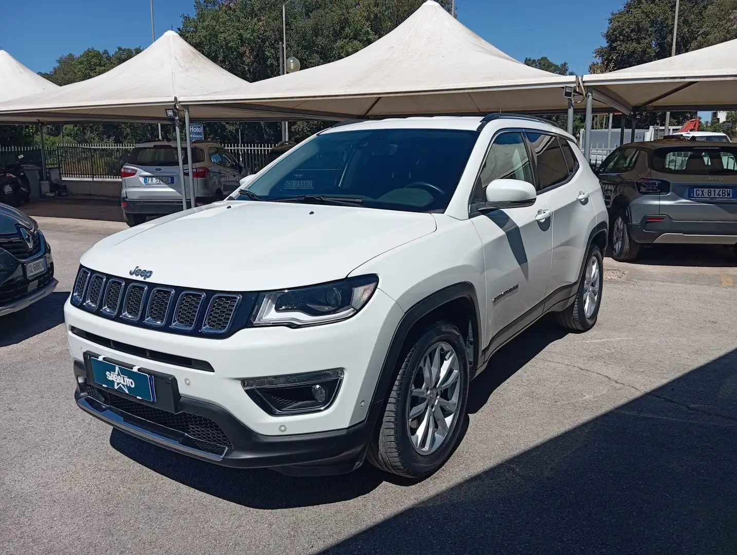 Jeep Compass Compass II 2017 1.6 mjt Limited 2wd 120cv my20 Bianco - 1