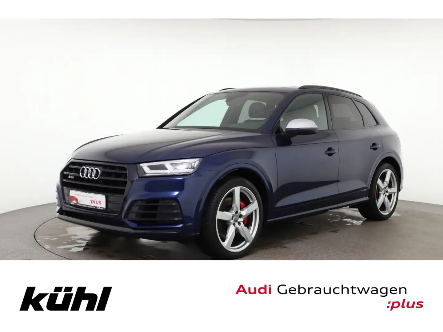 Audi SQ5 3.0 TDI Q Tip. LED Standhzg. B&O Kamera Navi Modrá - 1