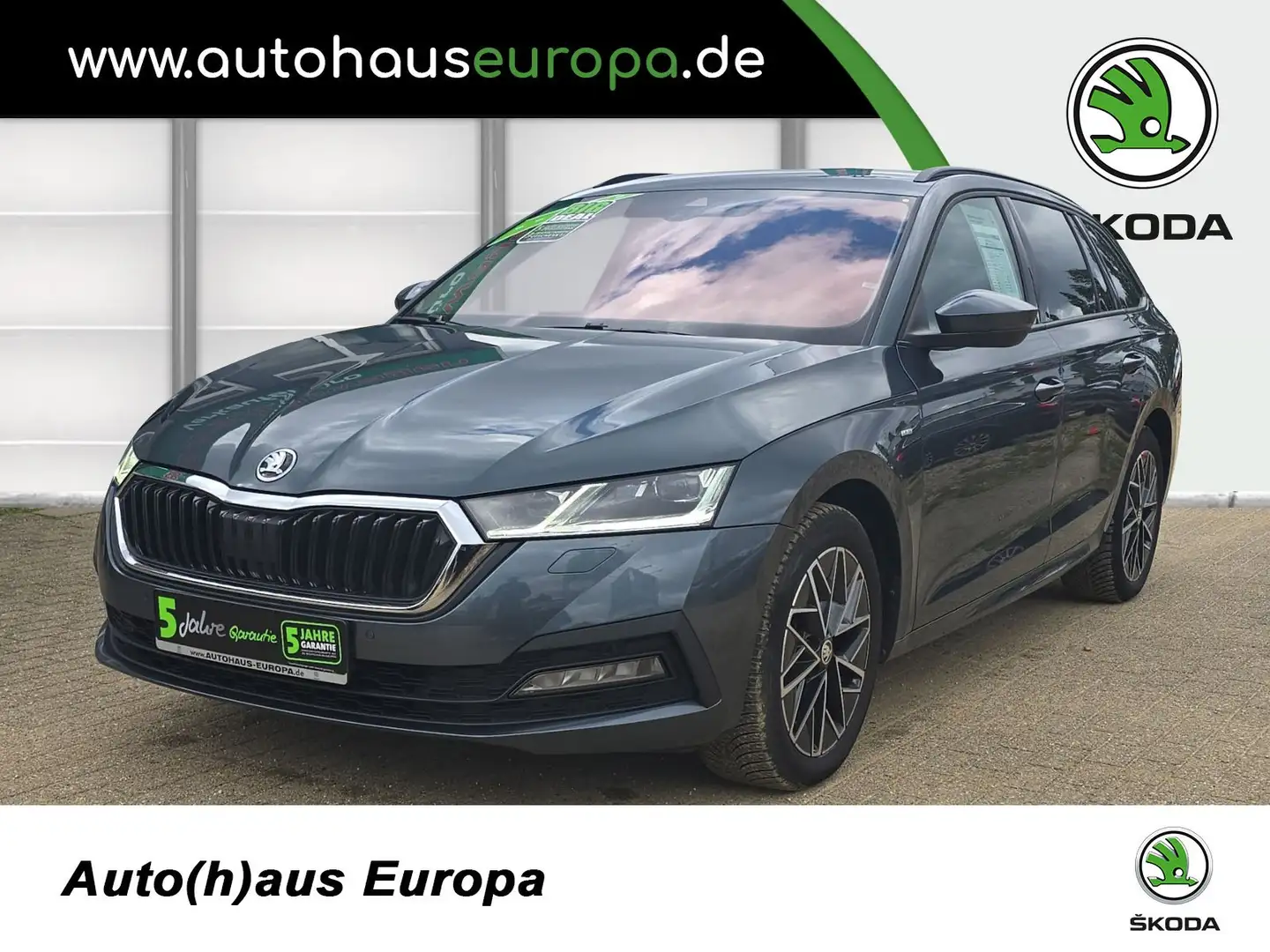 Skoda Octavia Combi 1.5 TSI DSG e-TEC Clever Navi Kam KlimA Virt Gris - 1