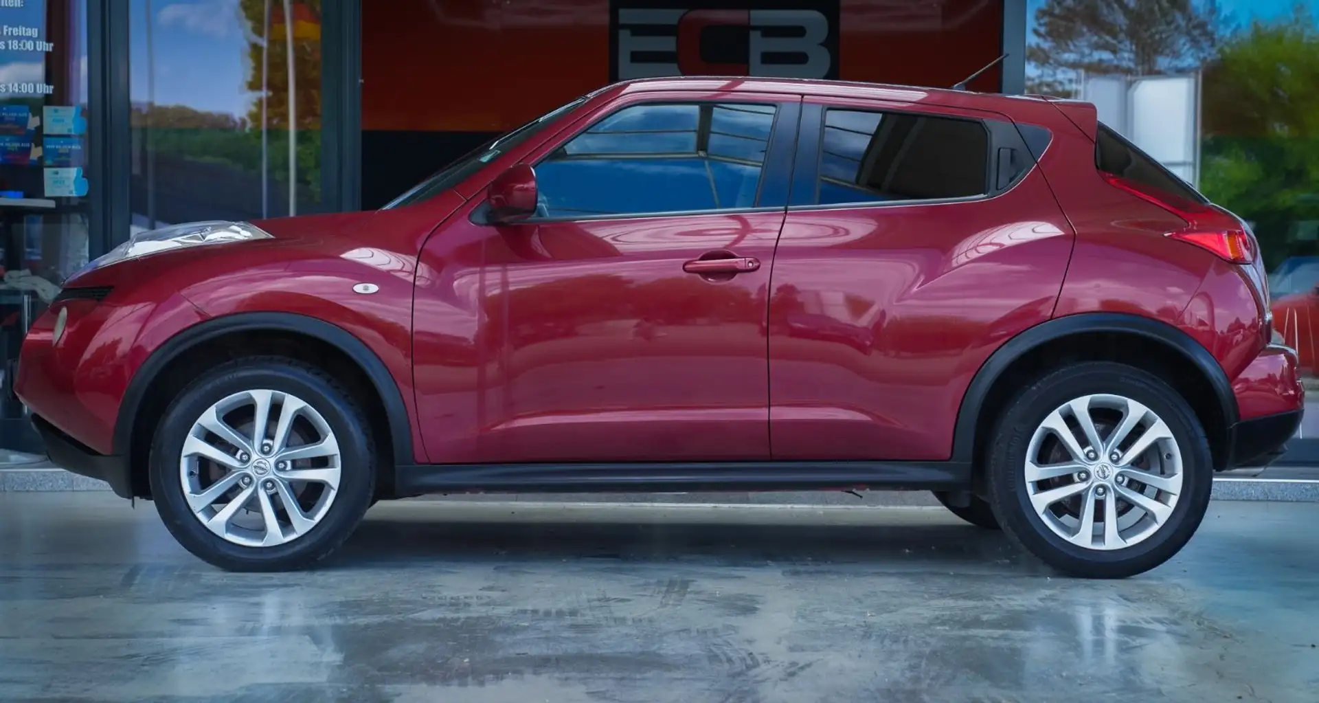 Nissan Juke Acenta *Klimaaut./Temp./TÜV 09/26* Rood - 2