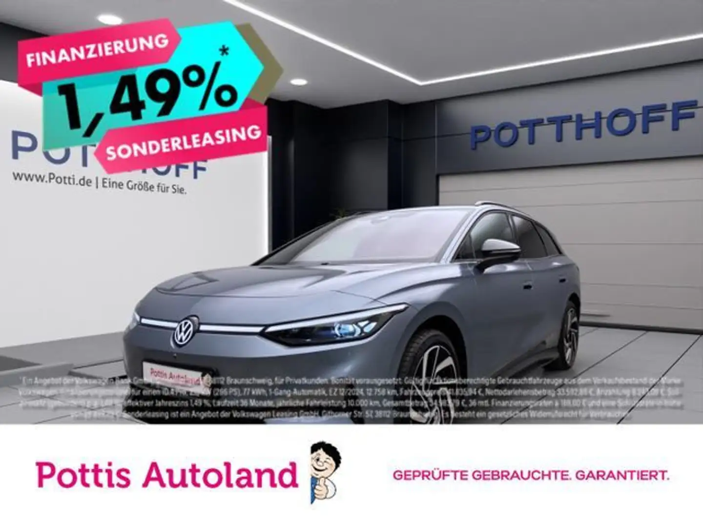 Volkswagen ID.7 Tourer PRO AHK NAVI IQ.LIGHT KAMERA Blau - 1