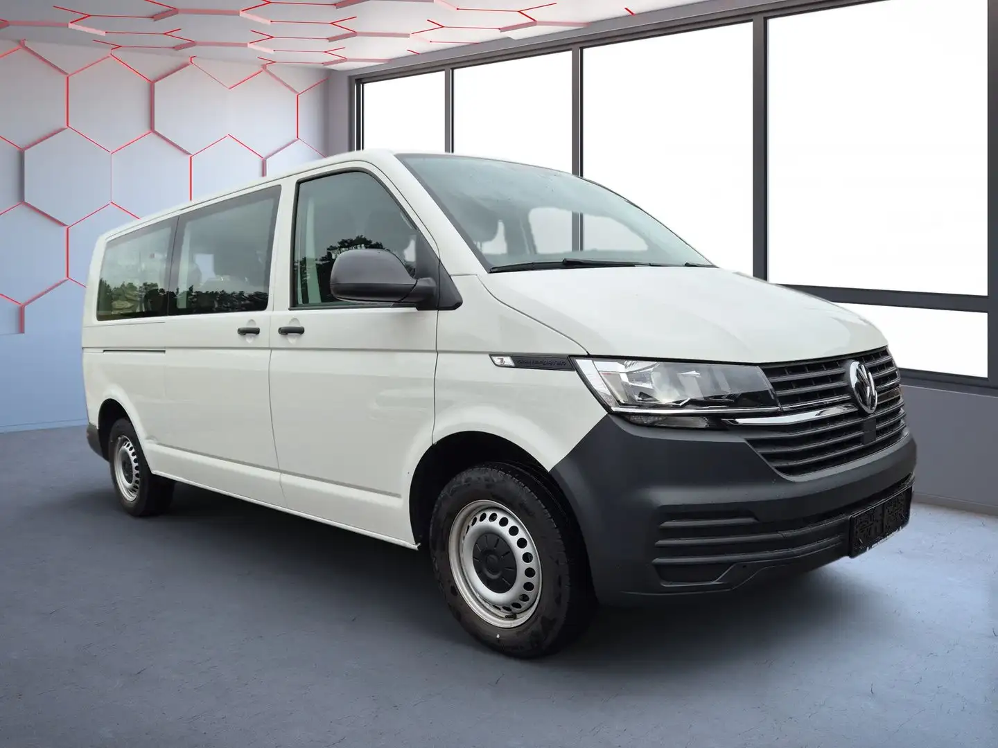 Volkswagen T6.1 Transporter Kombi LR TDI Blanc - 2