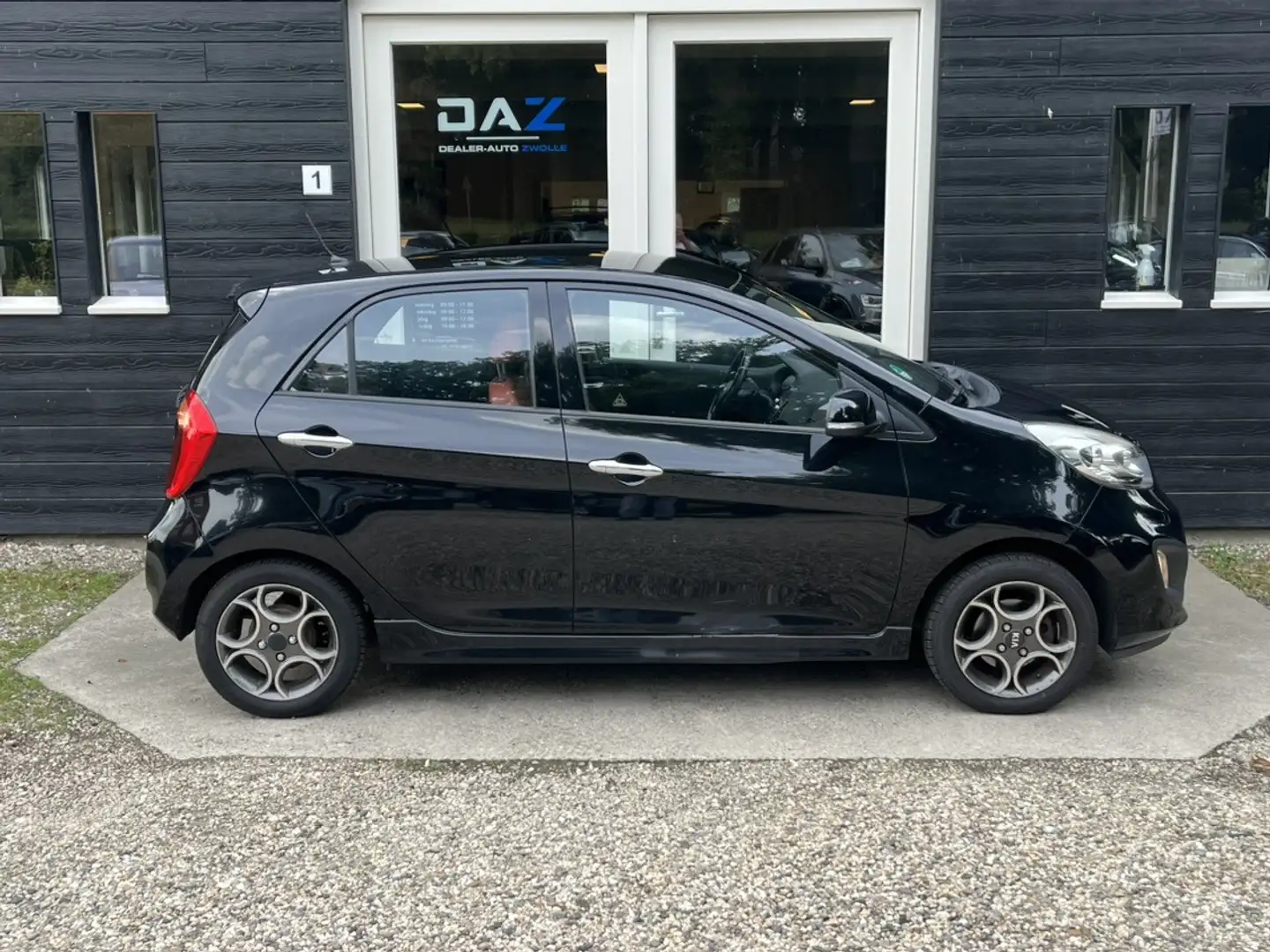 Kia Picanto 1.0 CVVT ISG Design Edition Airco/Audio/Leer/Lm Negru - 2