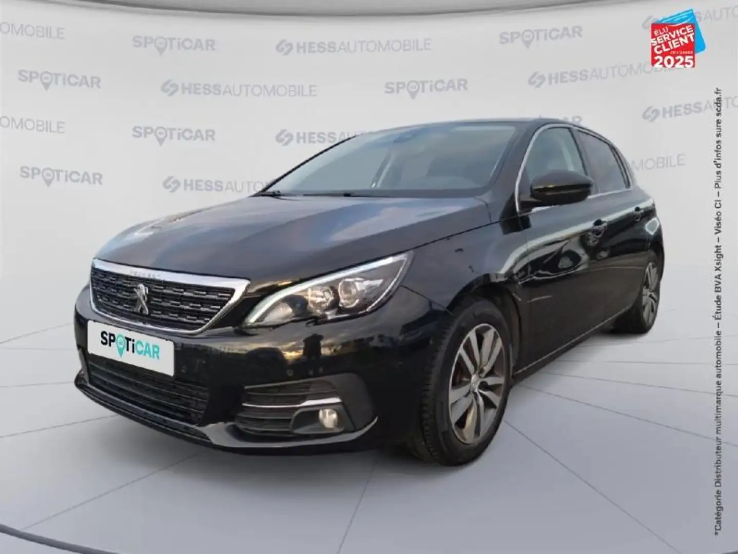Peugeot 308 1.2 PURETECH 130CH E6.C S\u0026S ALLURE EAT8 Noir - 1