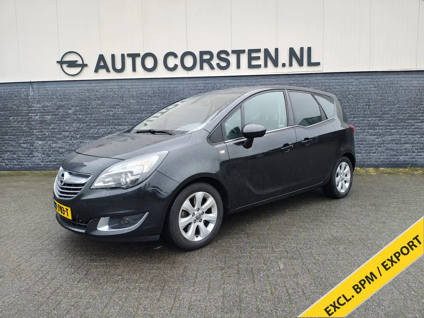 Opel Meriva 1.4 Turbo 141PK Blitz Leder Trekhaak Navi Ecc Stoe Noir - 1