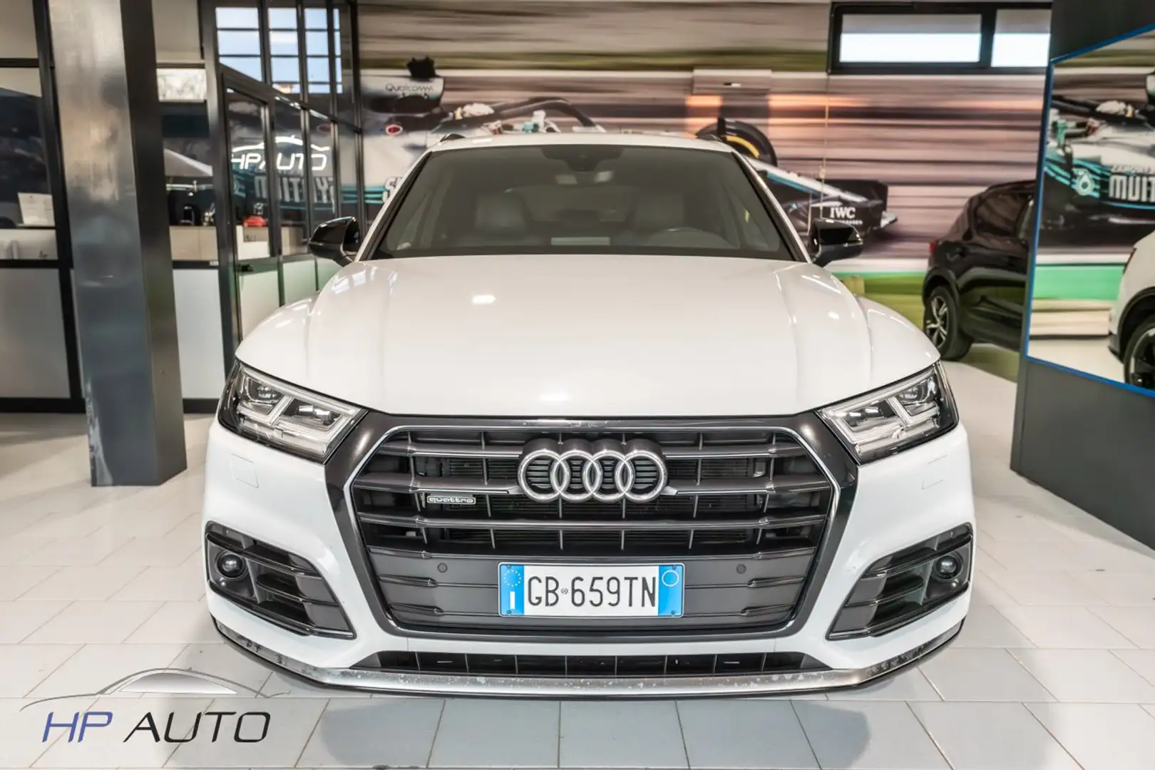 Audi Q5 Q5 40 2.0 tdi mhev S line Plus quattro s-tronic Bianco - 2
