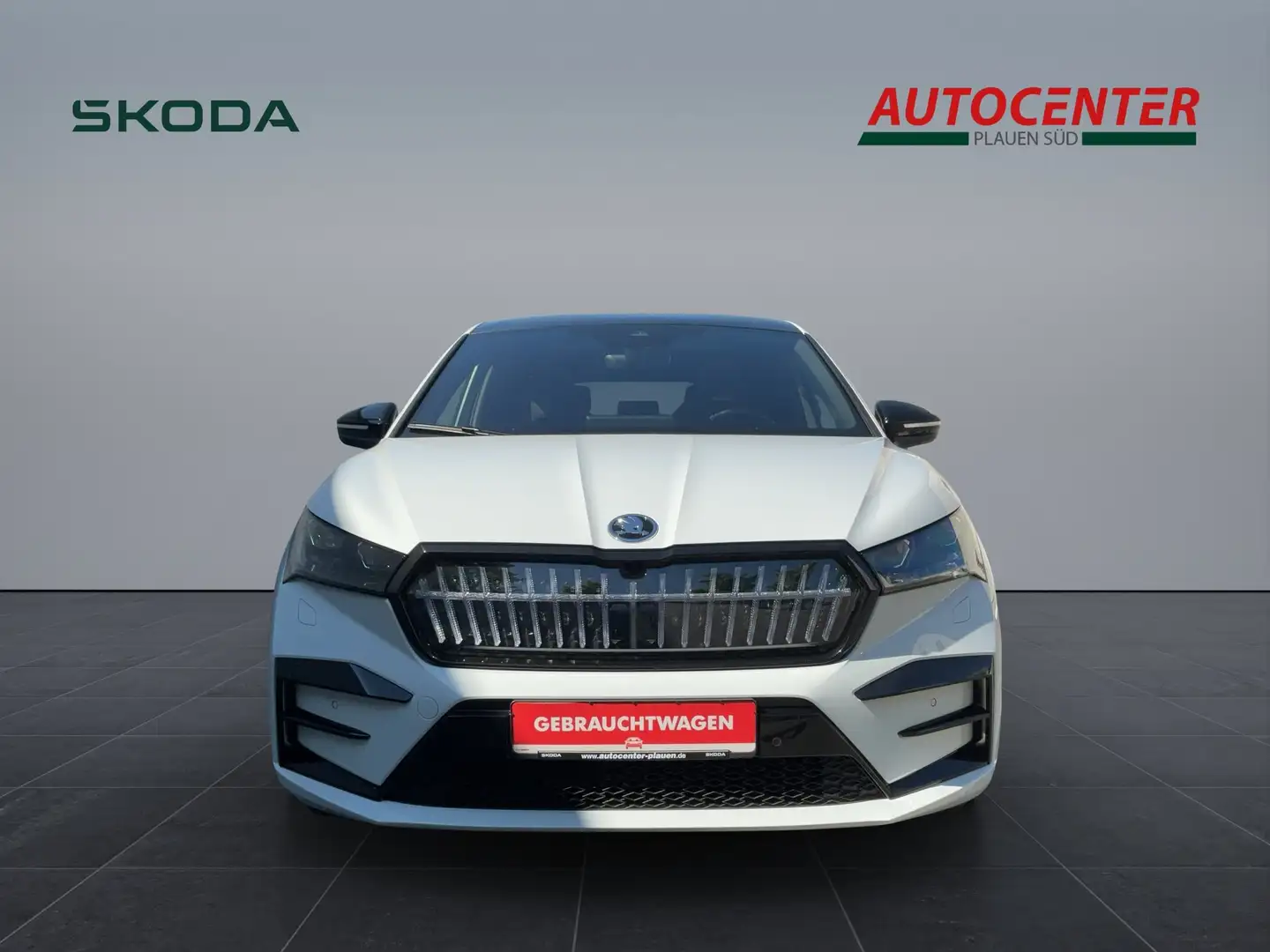 Skoda Enyaq RS Lounge mit Wärmepumpe Blanc - 2