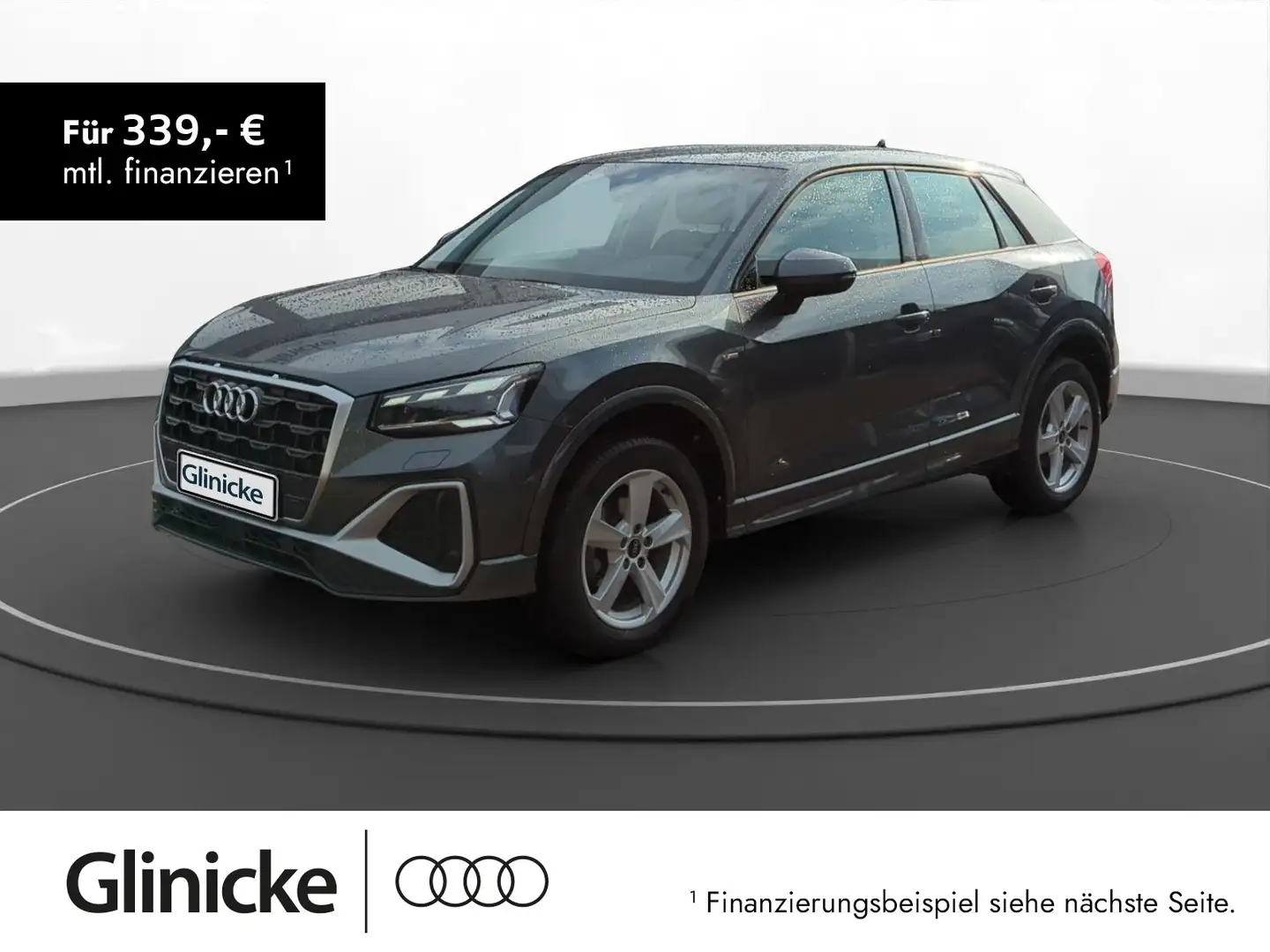 Audi Q2 35 1.5 TFSI S-line Matrix SiHz s-tronic Grau - 1