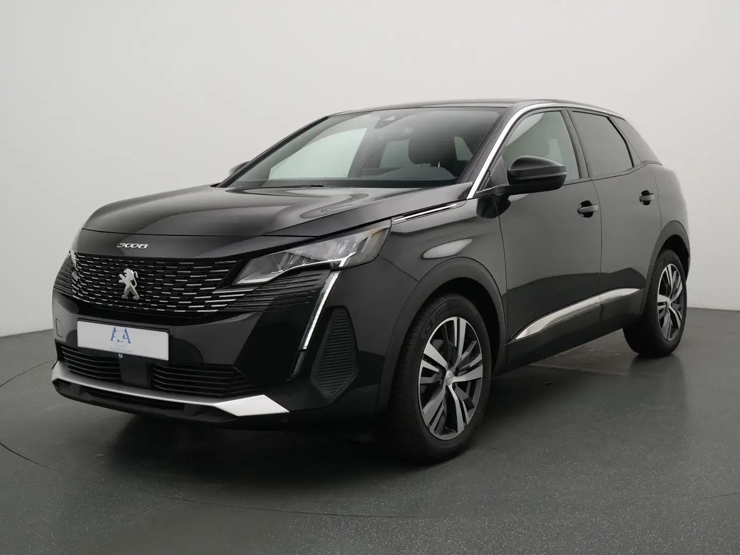 Peugeot 3008 EAT8 130 Allure APPS+NAVI+SITZHZG+RFKAMERA Noir - 1