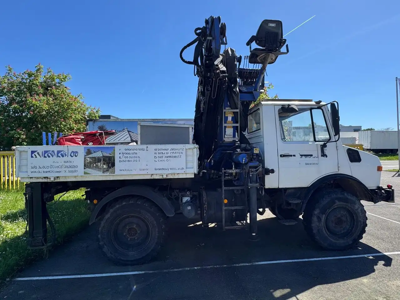 Unimog U 1250 427/11 Mobilkran Palfinger PK 12500 LGHA, foto 4