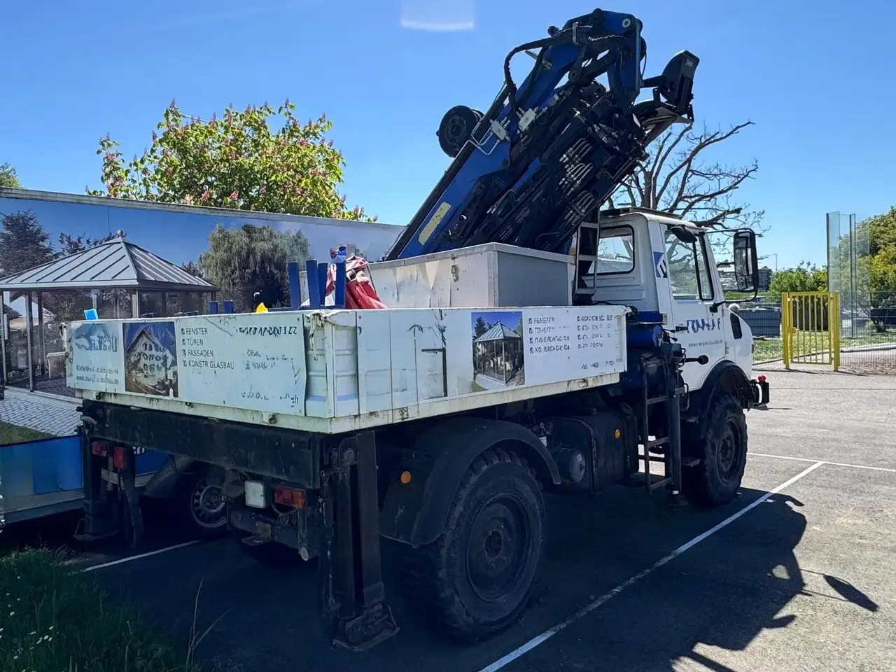 Unimog U 1250 427/11 Mobilkran Palfinger PK 12500 LGHA, foto 5