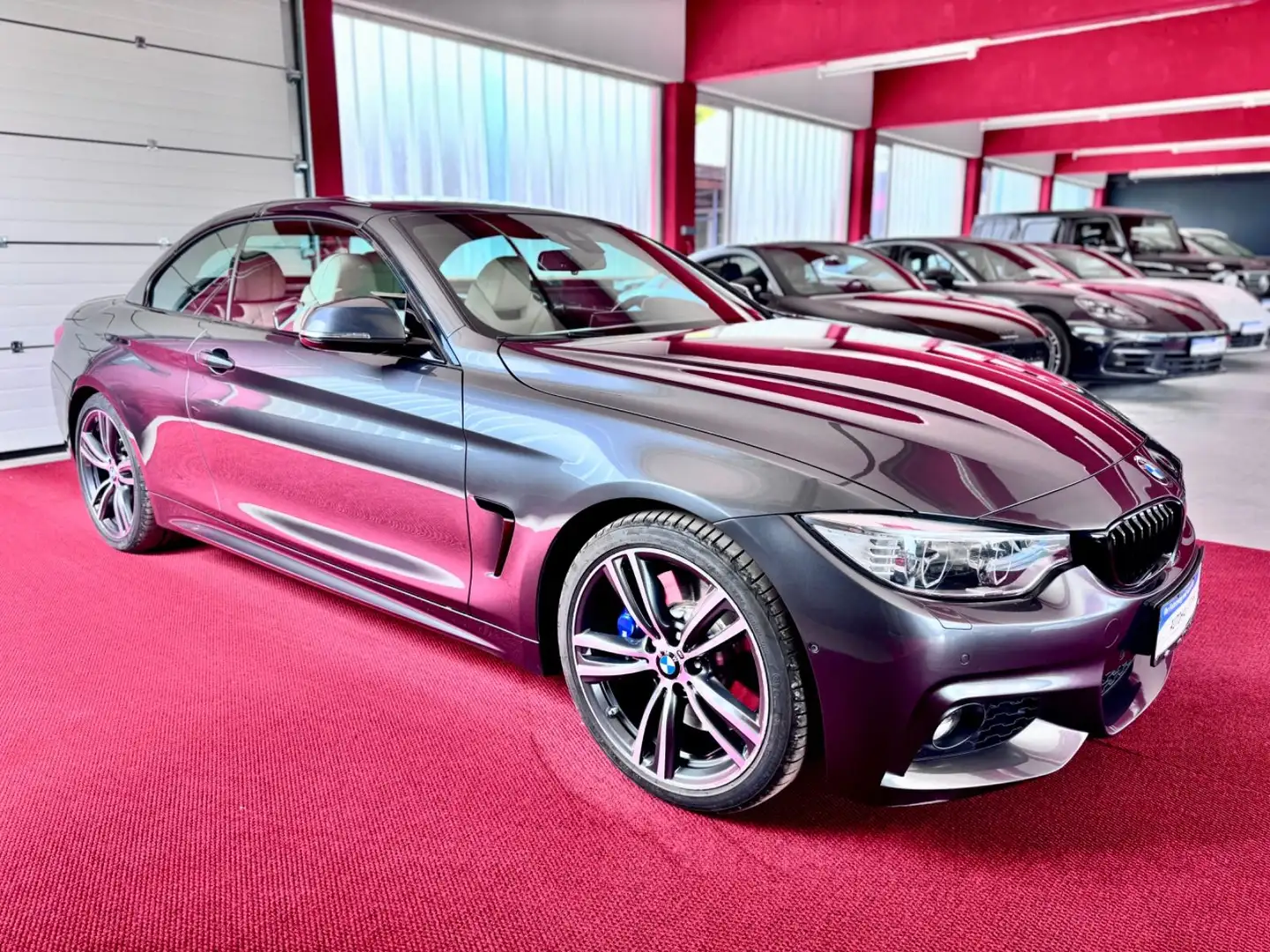 BMW 435 i Cabrio M Paket LED HeadUp Individual 2Hd DE Grey - 2
