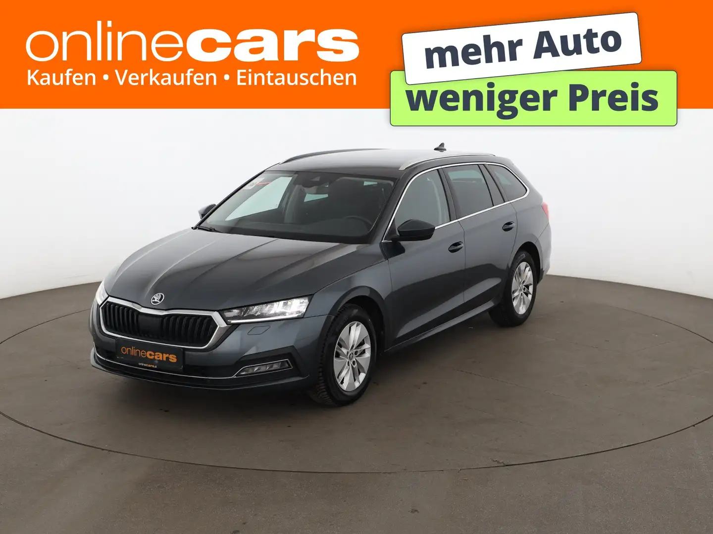 Skoda Octavia Combi 2.0 TDI Ambition Aut LED RADAR NAVI Grau - 1