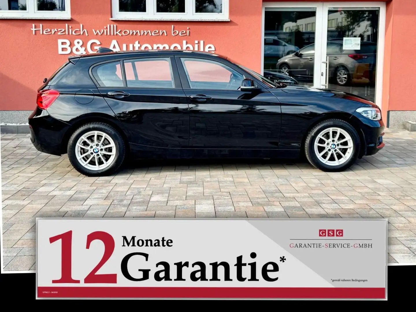 BMW 118 d Advantage*Garantie*LED*Navi Schwarz - 2