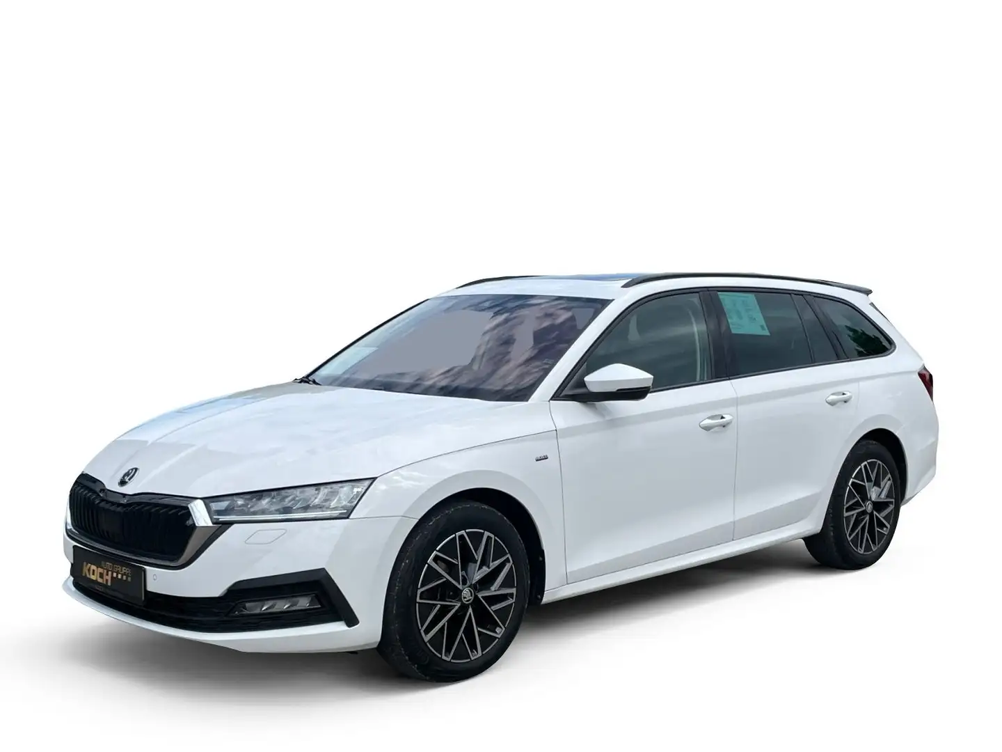 Skoda Octavia Combi Clever 2.0 TDI DSG *NAVI*PANODACH* Weiß - 2