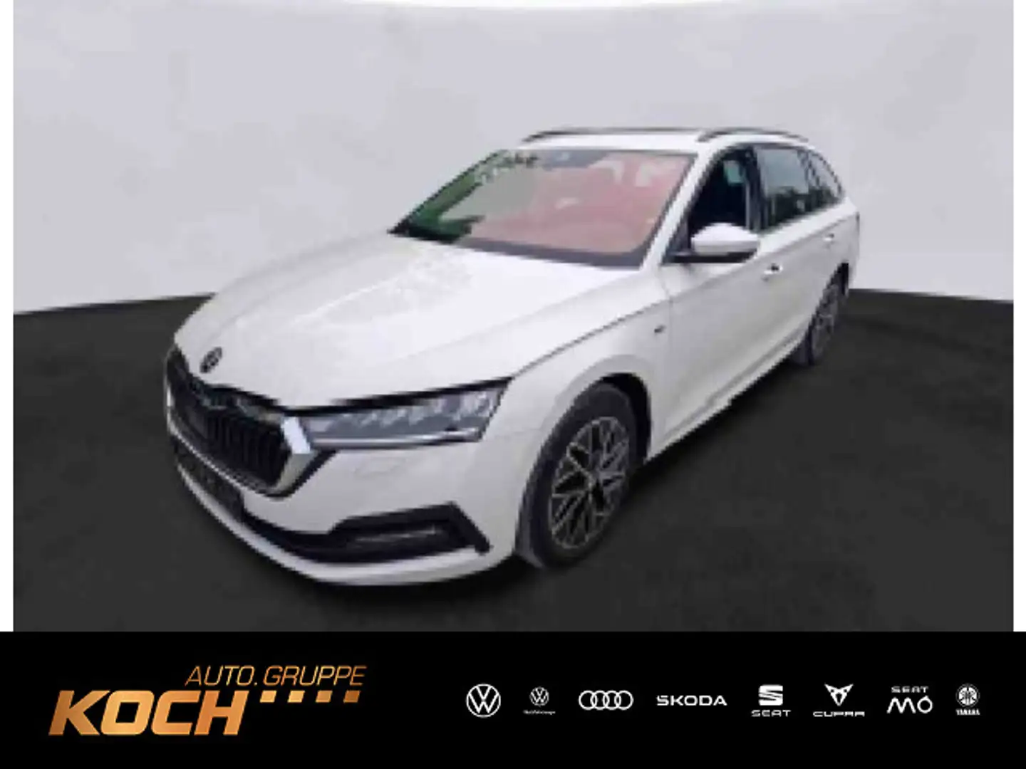 Skoda Octavia Combi Clever 2.0 TDI DSG *NAVI*PANODACH* Weiß - 1