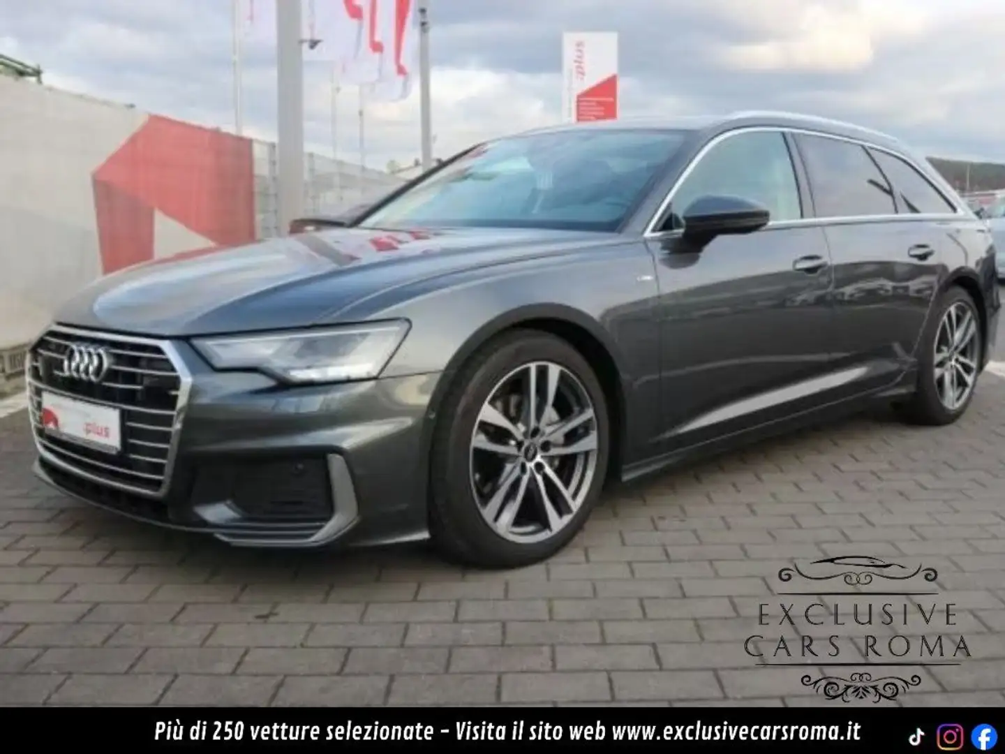 Audi A6 Avant 40 TDI S tronic S line Sline Gris - 1