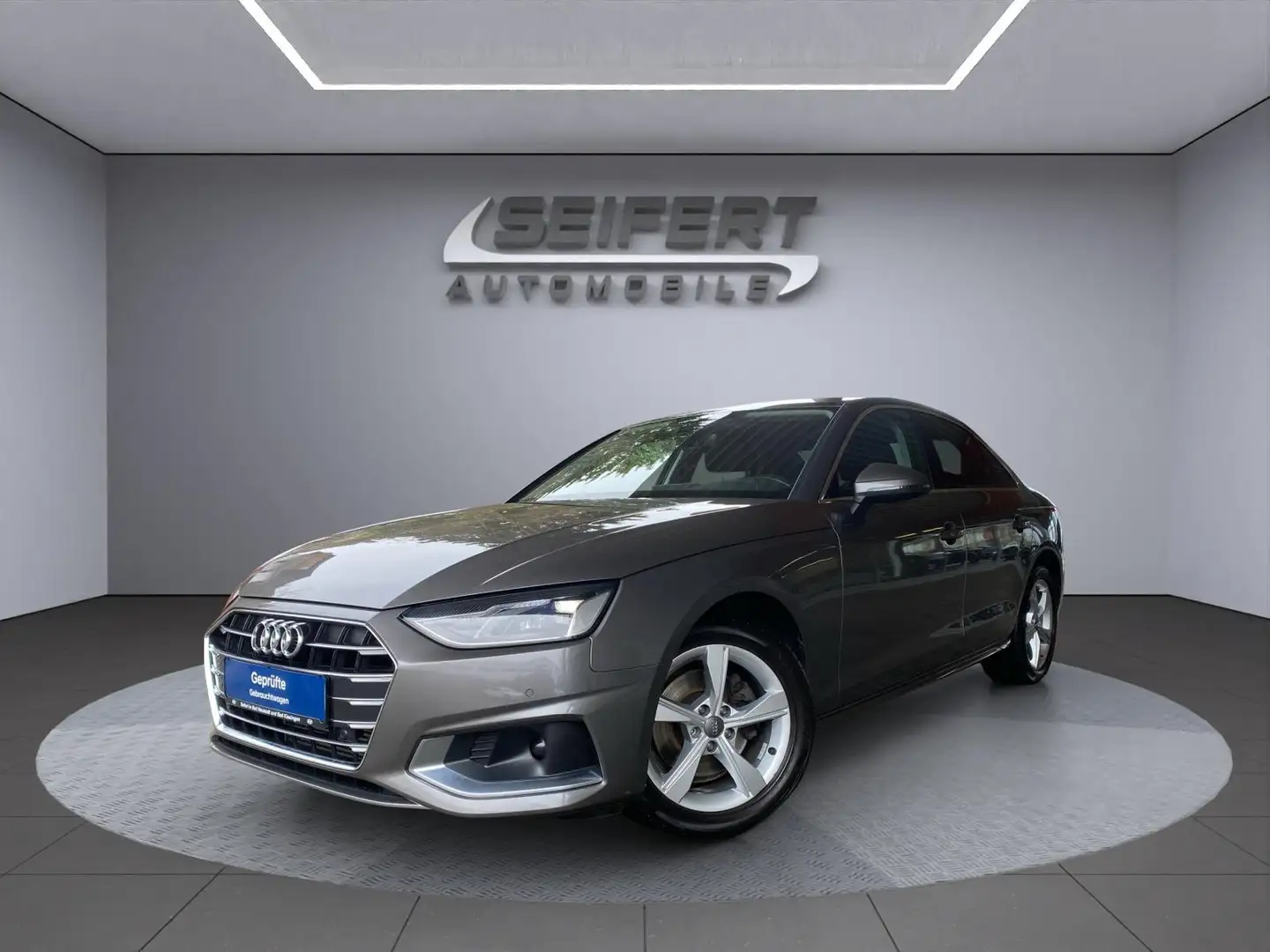 Audi A4 I ADVANCED I NAVI I BLUETOOTH I LED I siva - 1