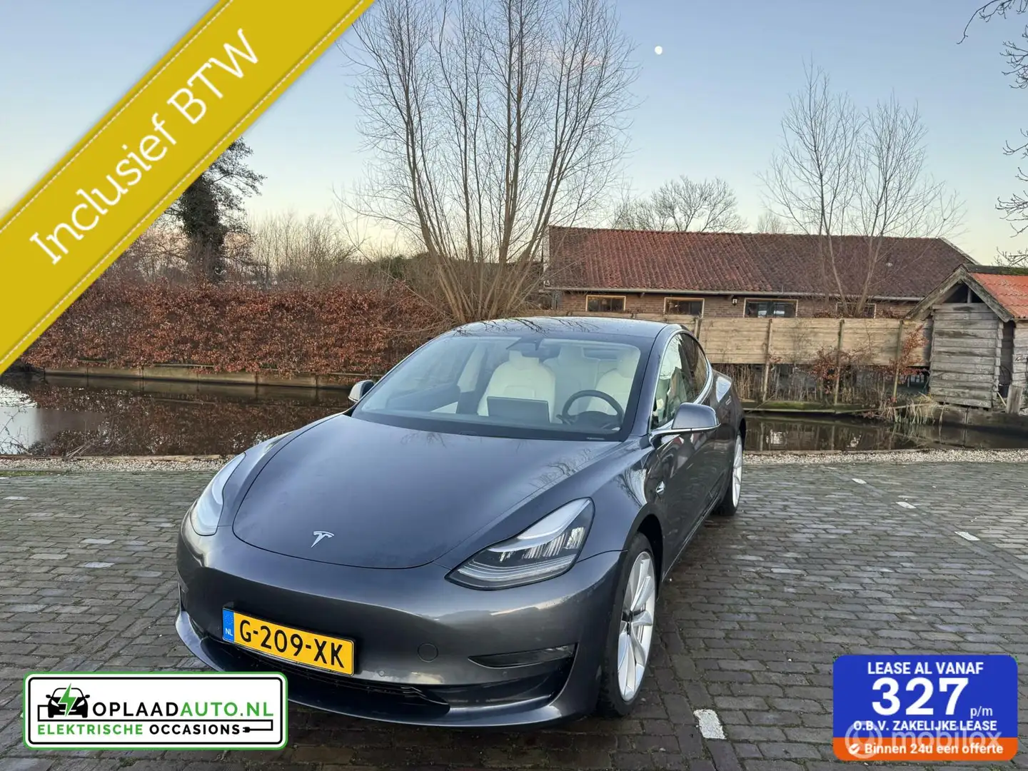 Tesla Model 3 Long Range AWD 75 | INCL FSD! | Wit interieur Gris - 1