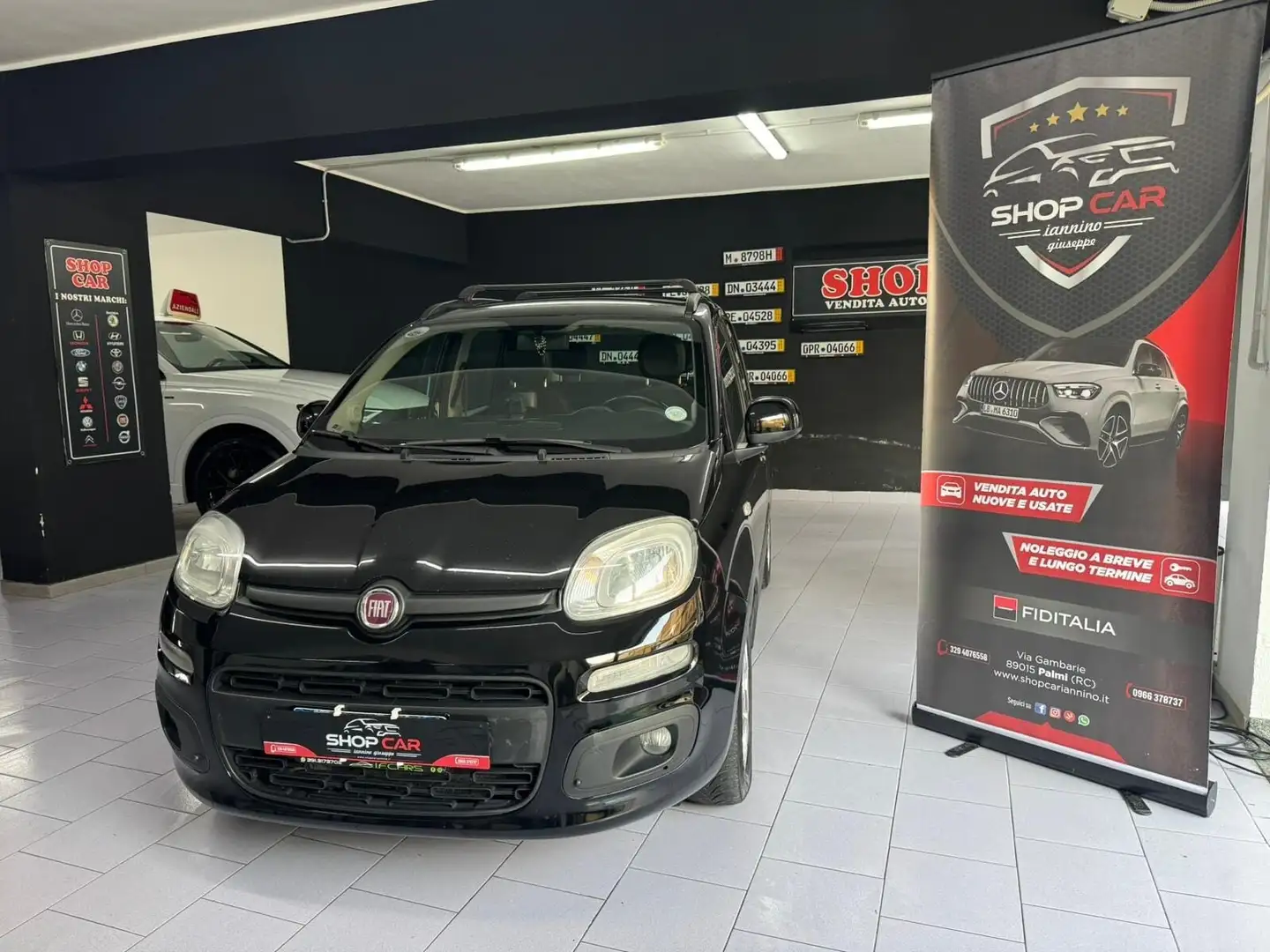 Fiat Panda Panda 1.3 MJT 95 CV S&S Lounge Noir - 1