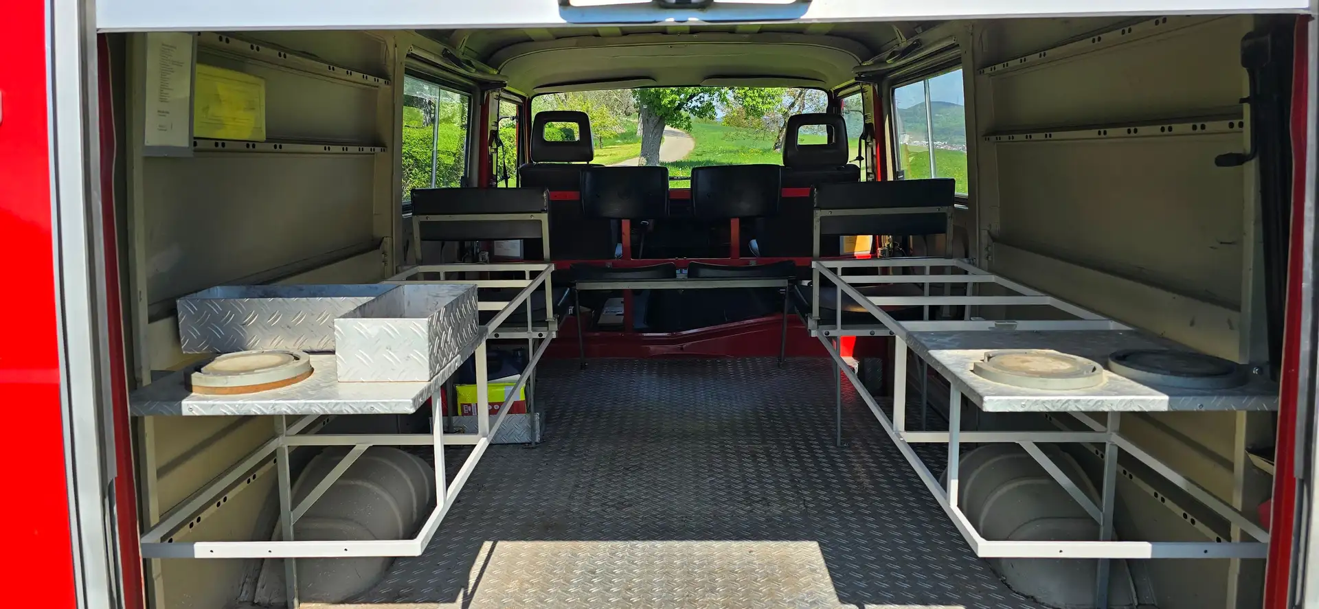 Volkswagen LT 31 Oldtimer (H-Gutachten) Roşu - 2