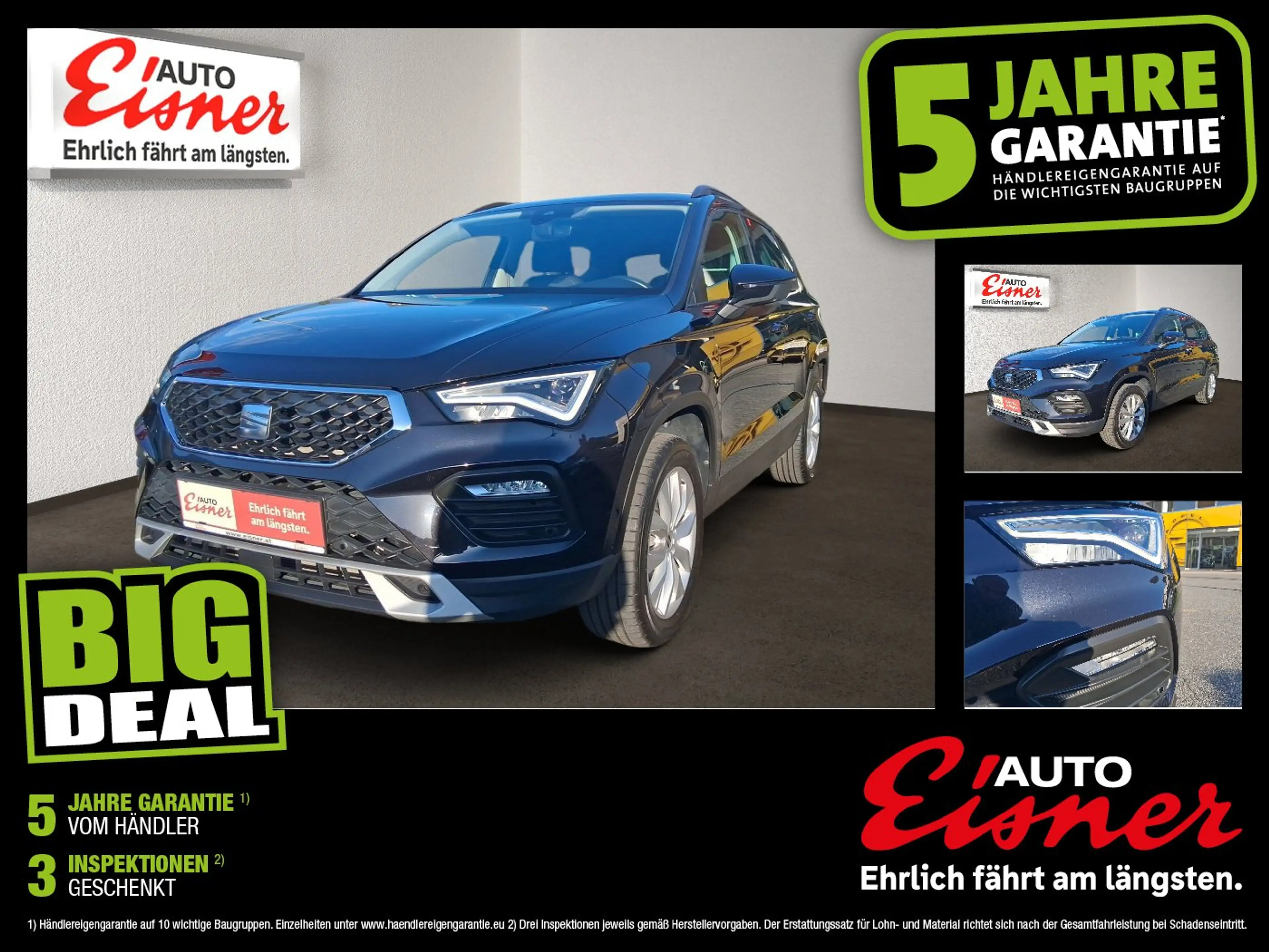 SEAT Ateca 15 TSI ACT Style 2xKlima AUT Facelift Kam.