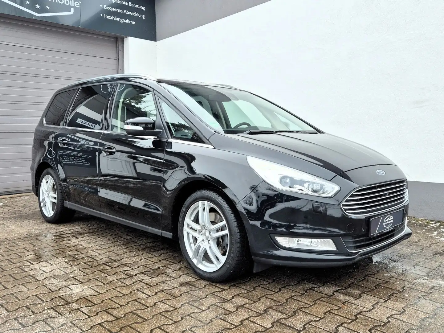 Ford Galaxy Titanium |1.Hand|Panorama|7Sitzer| Schwarz - 1